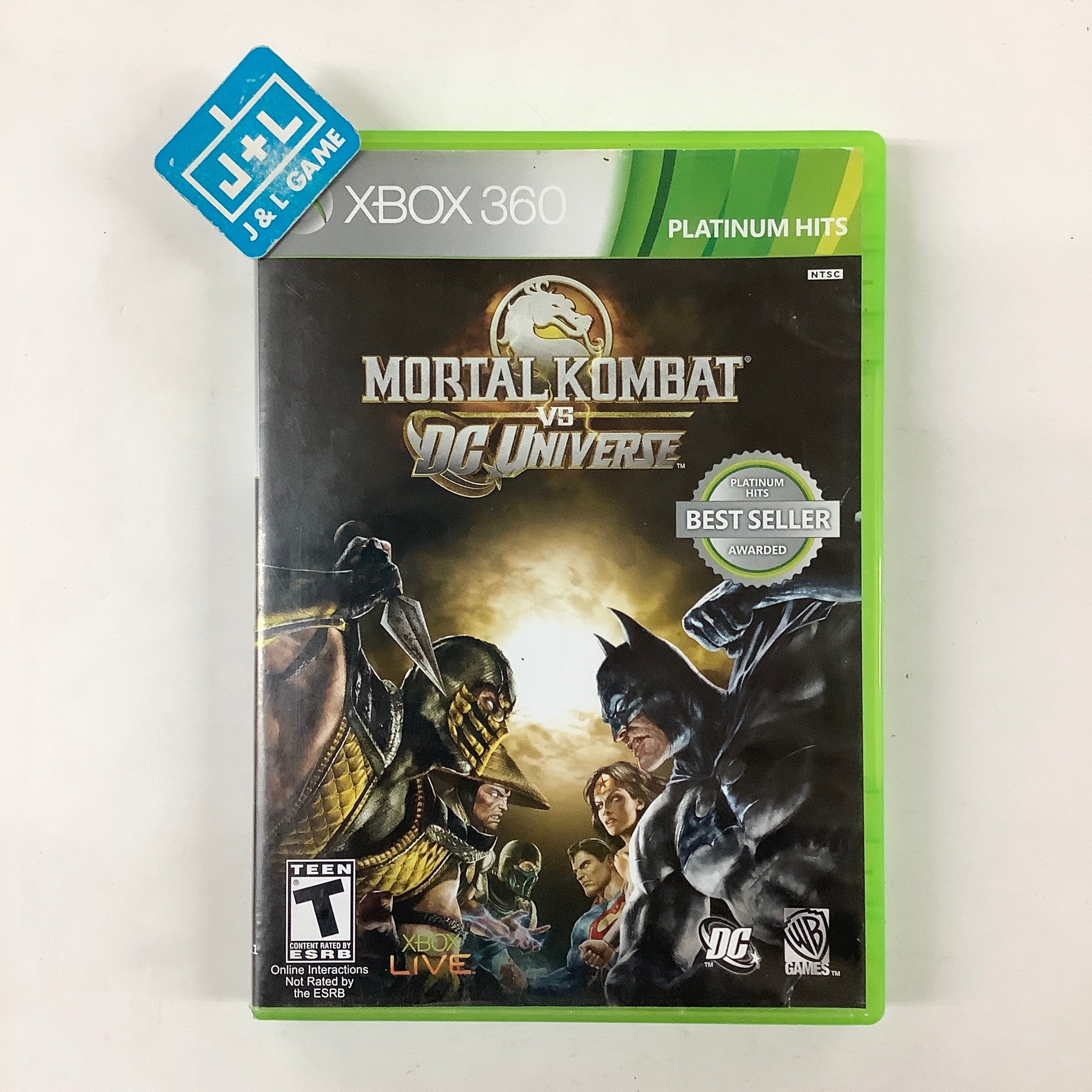 Mortal Kombat vs. DC Universe (Platinum Hits) - Xbox 360 [Pre-Owned] | J&L  Game