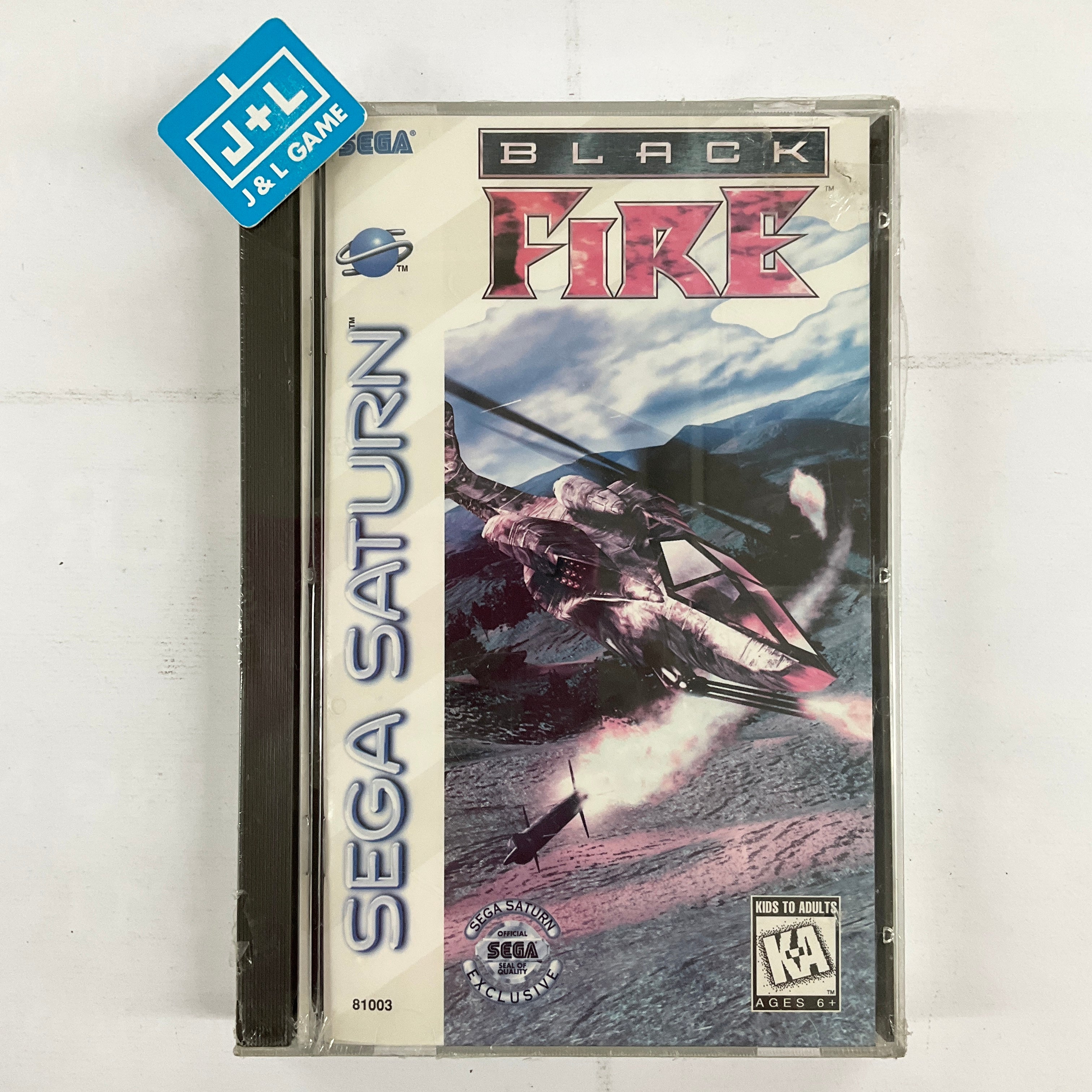 Black Fire - (SS) SEGA Saturn | J&L Game