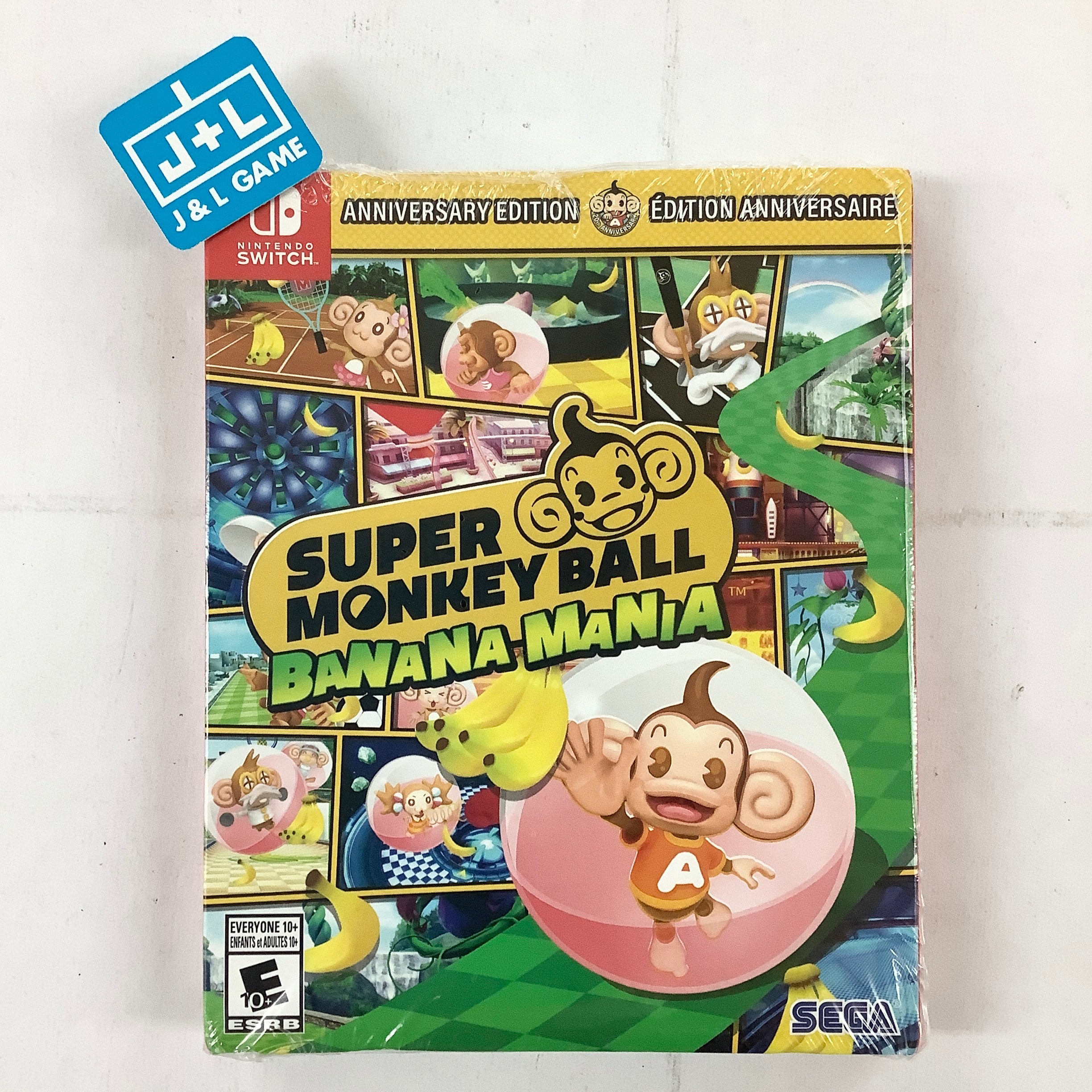 Super Monkey Ball Banana Mania: Anniversary Launch Edition (NSW) Nin J&L  Game | Super Monkey Ball Switch | sincovaga.com.br