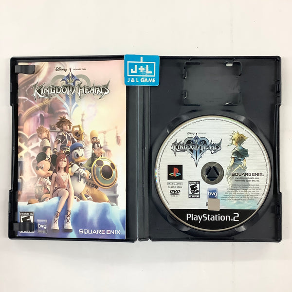 PS2 Kingdom Hearts 2 II Japan Import SQUARE Sony Playstation 2