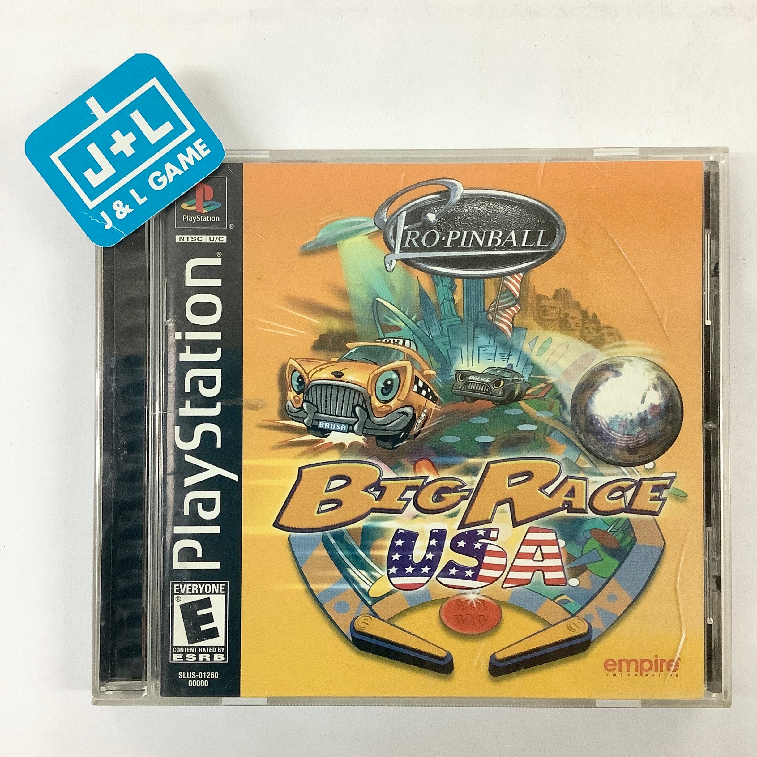 Pro Pinball: Big Race USA - (PS1) PlayStation 1 [Pre-Owned] | J&L Game