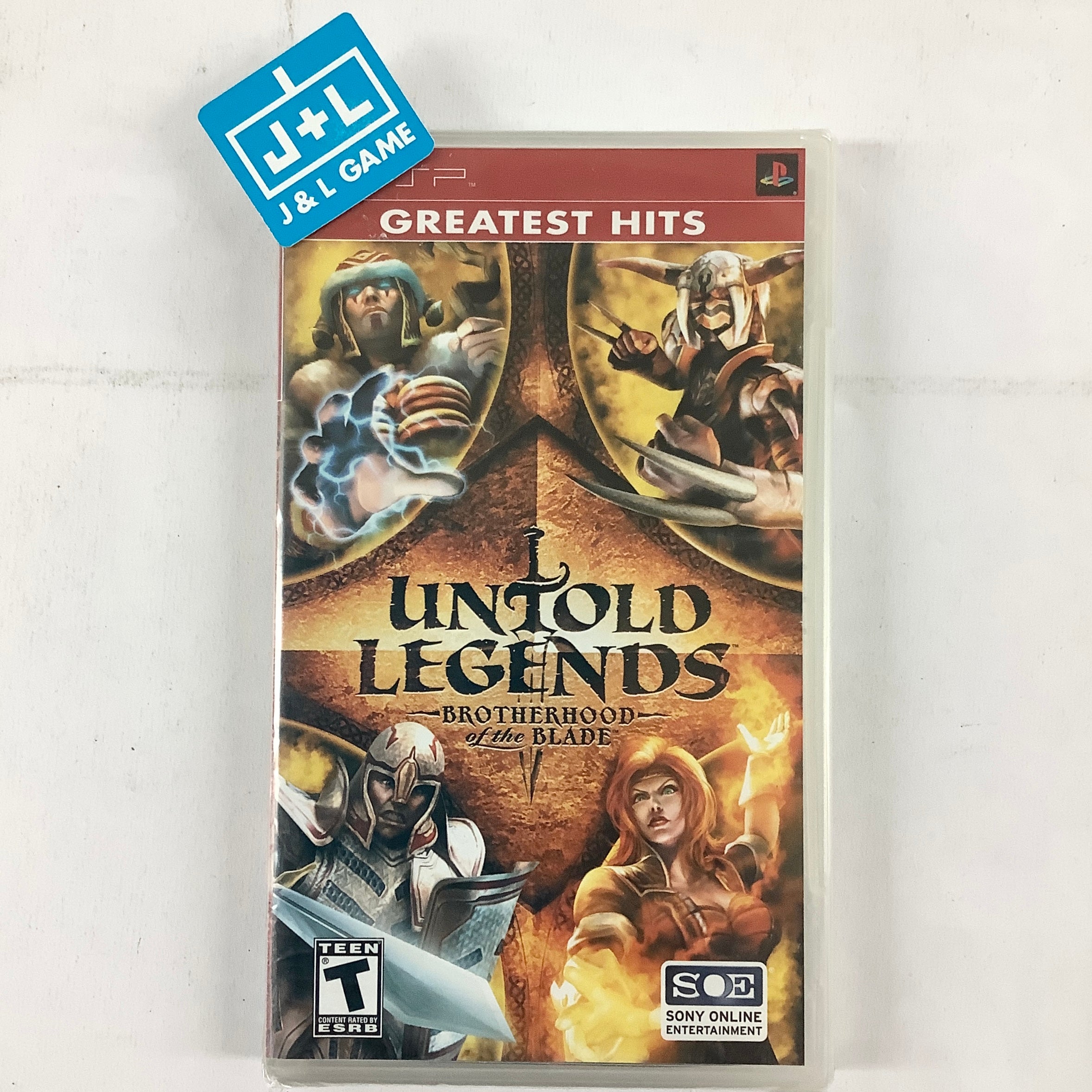 Untold Legends: Brotherhood of the Blade (Greatest Hits) - Sony PSP | J&L  Game