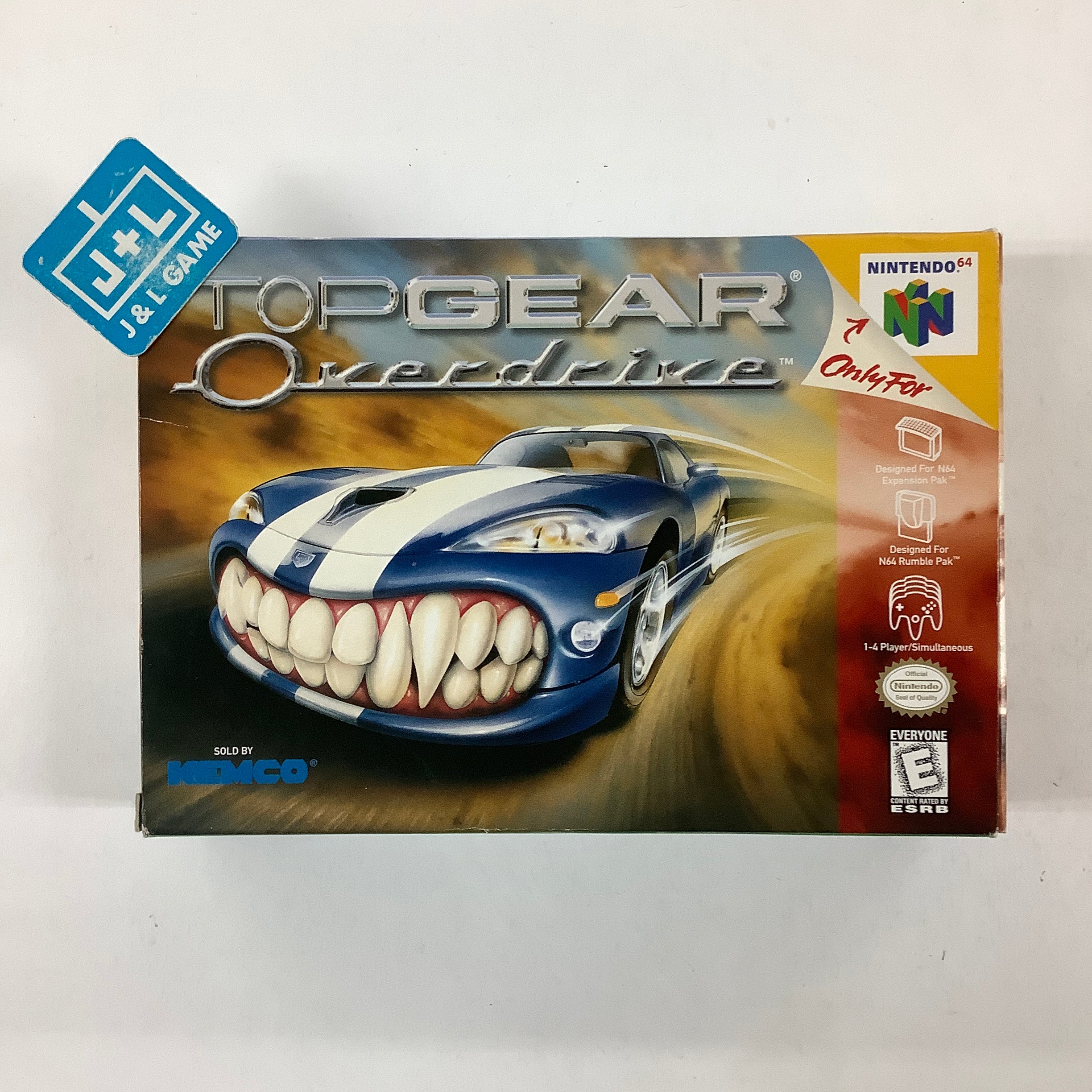 Top Gear Overdrive - (N64) Nintendo 64 [Pre-Owned] | J&L Game