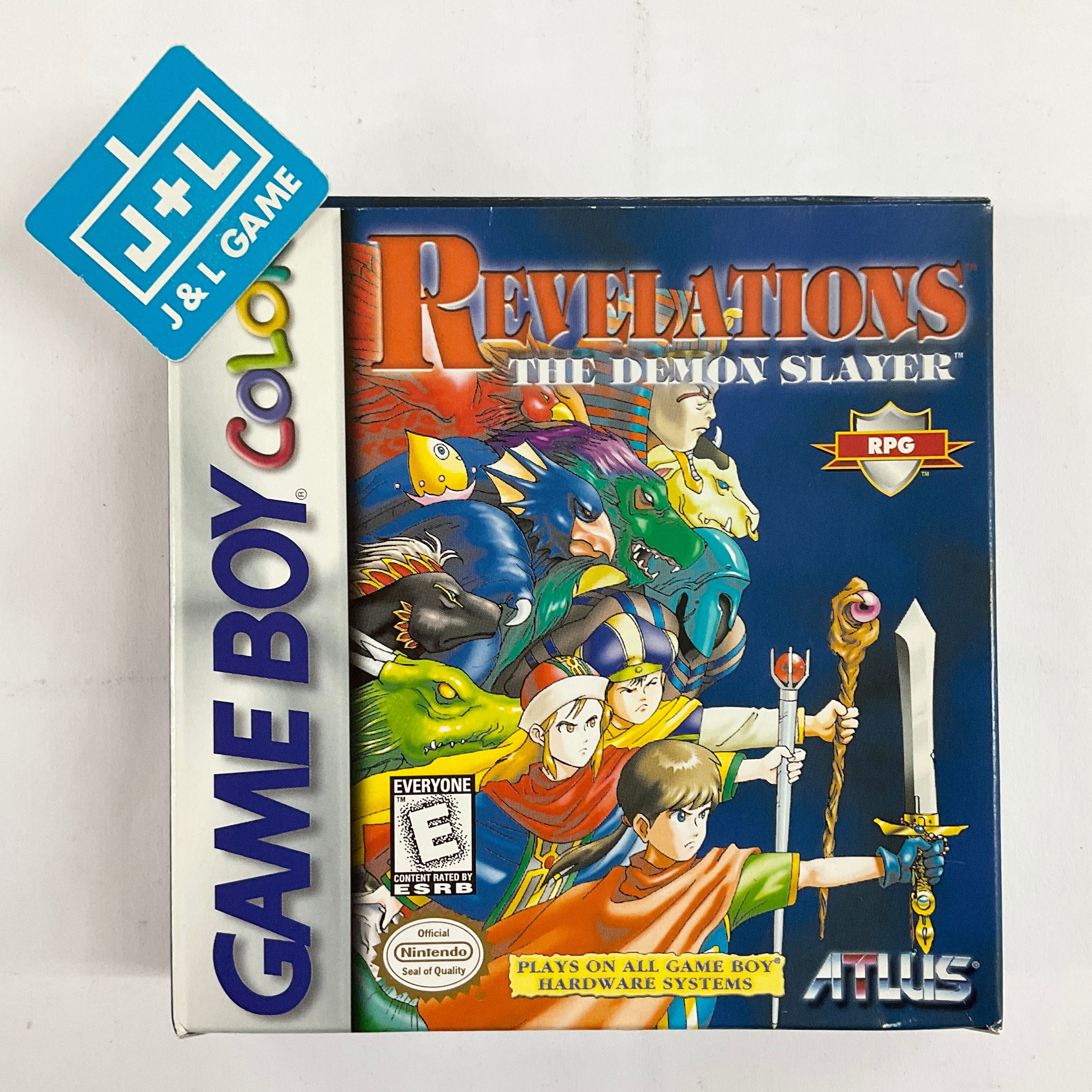 Revelations: The Demon Slayer - (GBC) Game Boy Color [Pre-Owned] | J&L Game