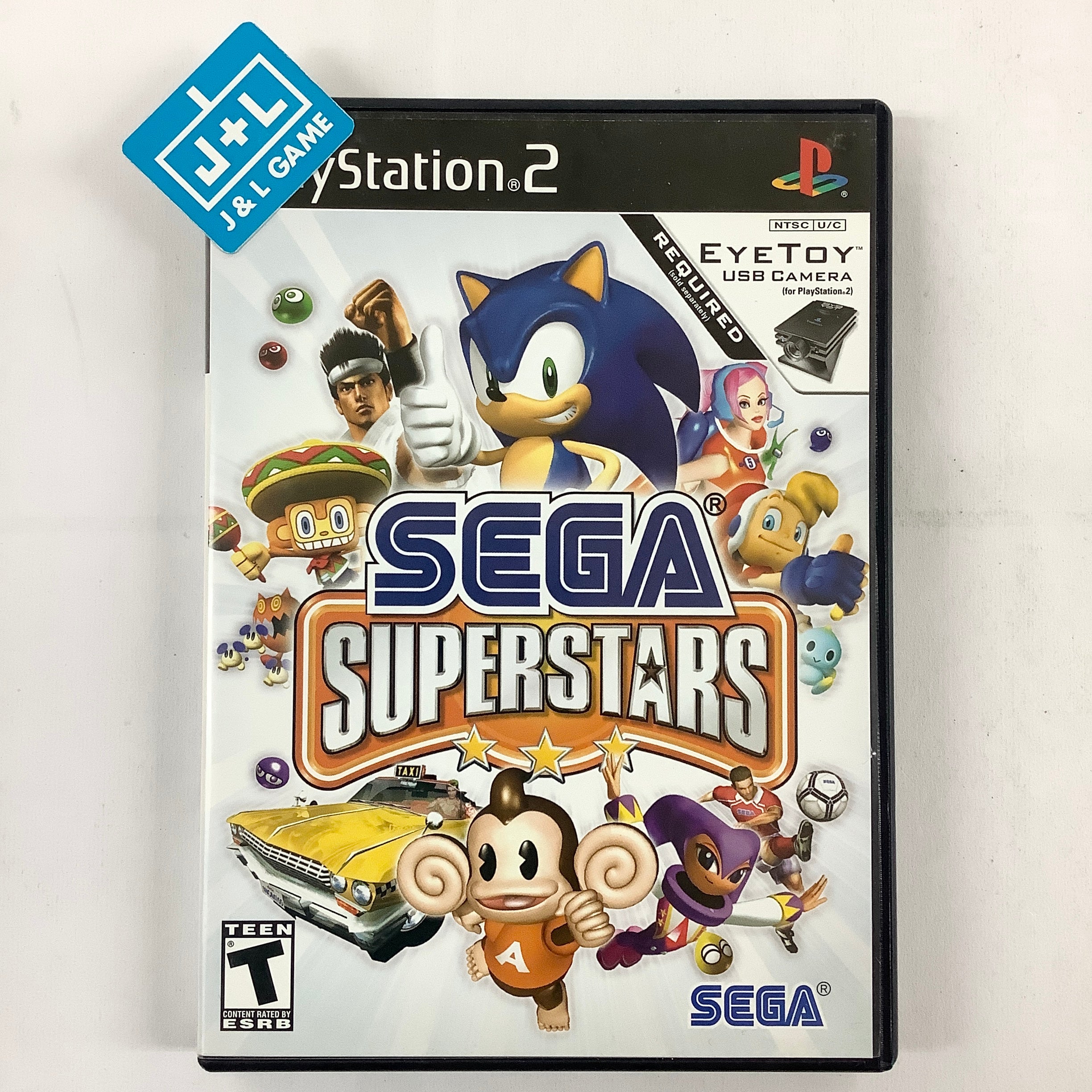 Sega SuperStars - (PS2) PlayStation 2 [Pre-Owned] | J&L Game