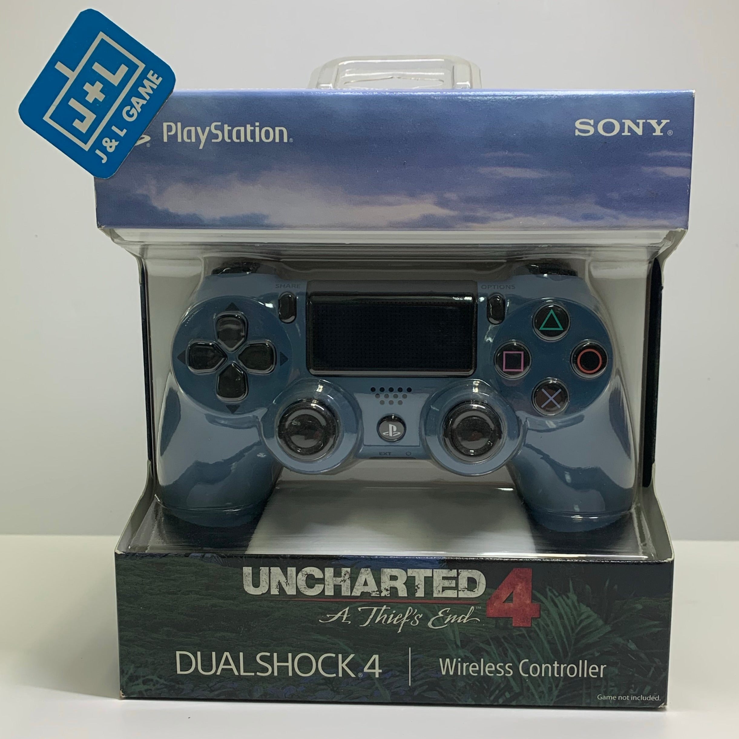 CONTROL PLAYSTATION DUALSHOCK 4 GREY BLUE UNCHARTED 4 – Gameplanet