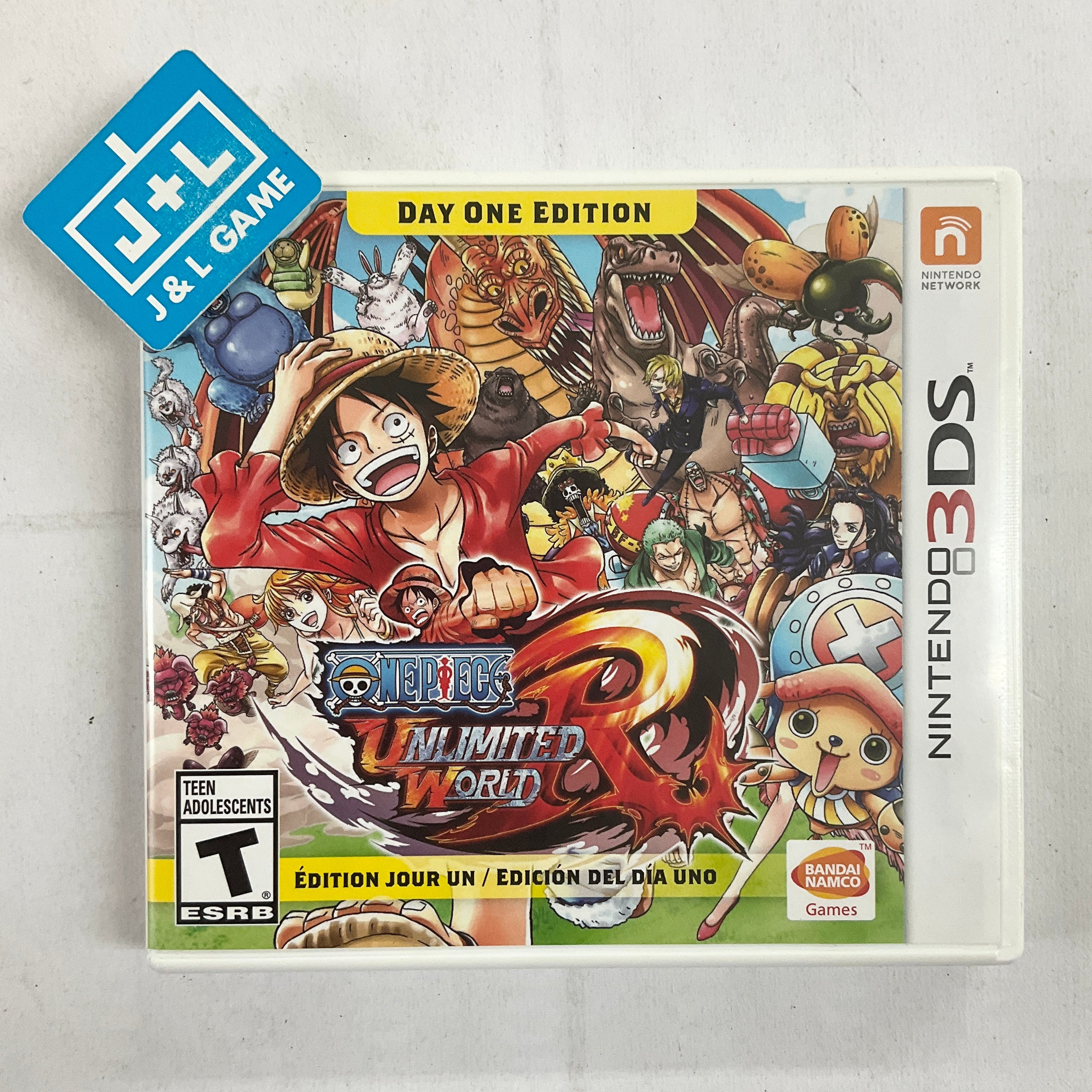 One Piece: Unlimited World Red: Day One Edition - Nintendo 3DS [Pre-Ow |  J&L Game