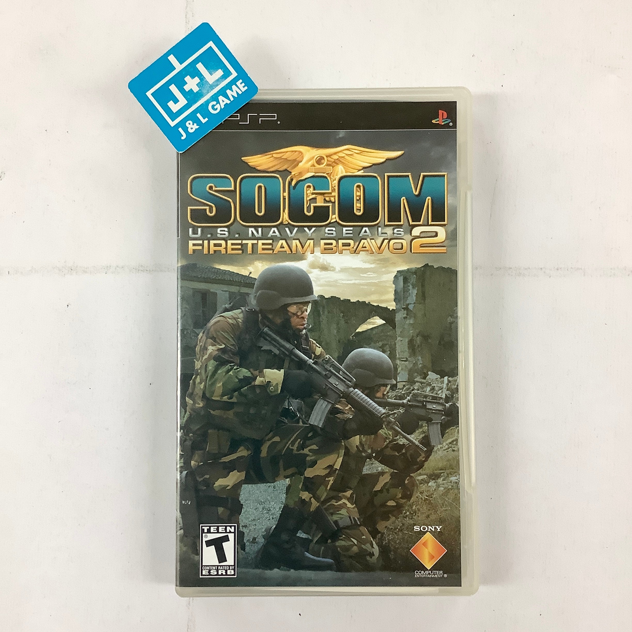  SOCOM U.S. Navy Seals Fireteam Bravo 2 - Sony PSP : Video Games