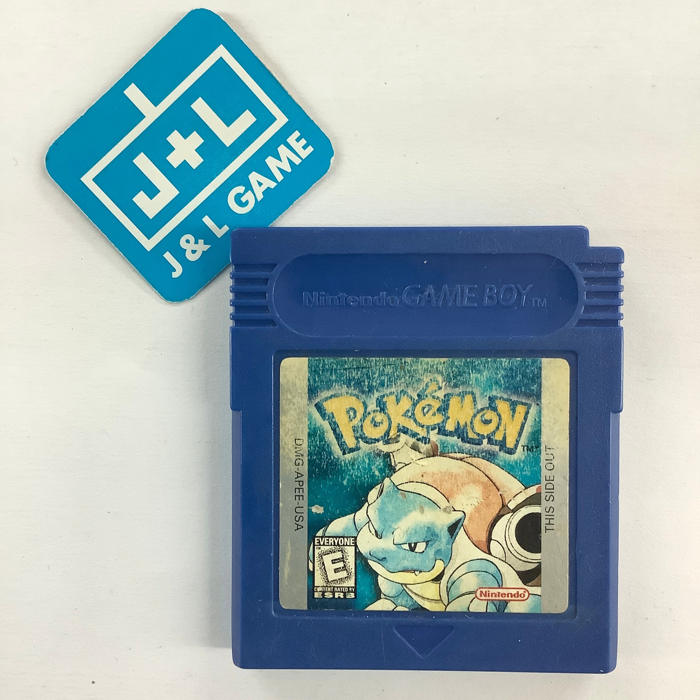 Pokemon Blue Version Nintendo Game Boy outlet Color 1998 Authentic Cartridge