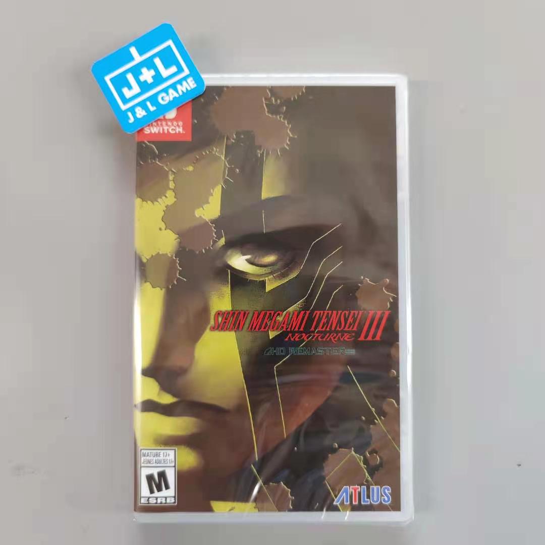 Shin Megami Tensei III Nocturne HD Remaster - (NSW) Nintendo Switch | J&L  Game