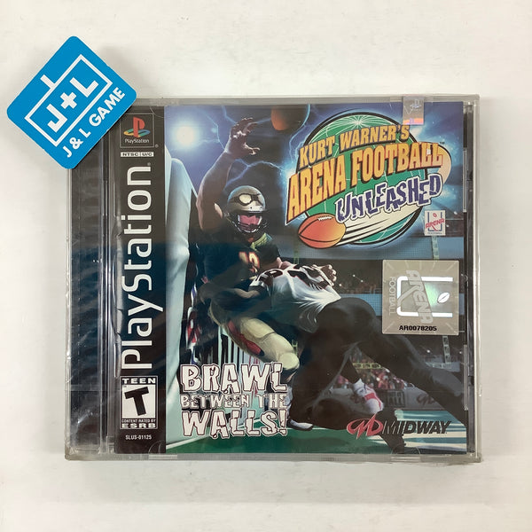 Kurt Warner's Arena Football Unleashed PS1 Game 