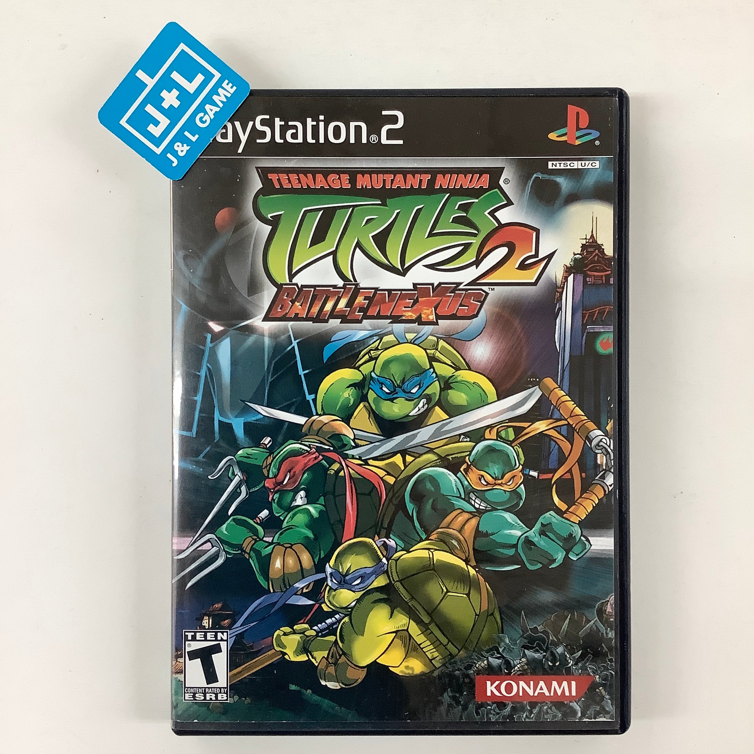 Teenage Mutant Ninja Turtles 2: Battle Nexus - (PS2) PlayStation 2 [Pr |  J&L Game