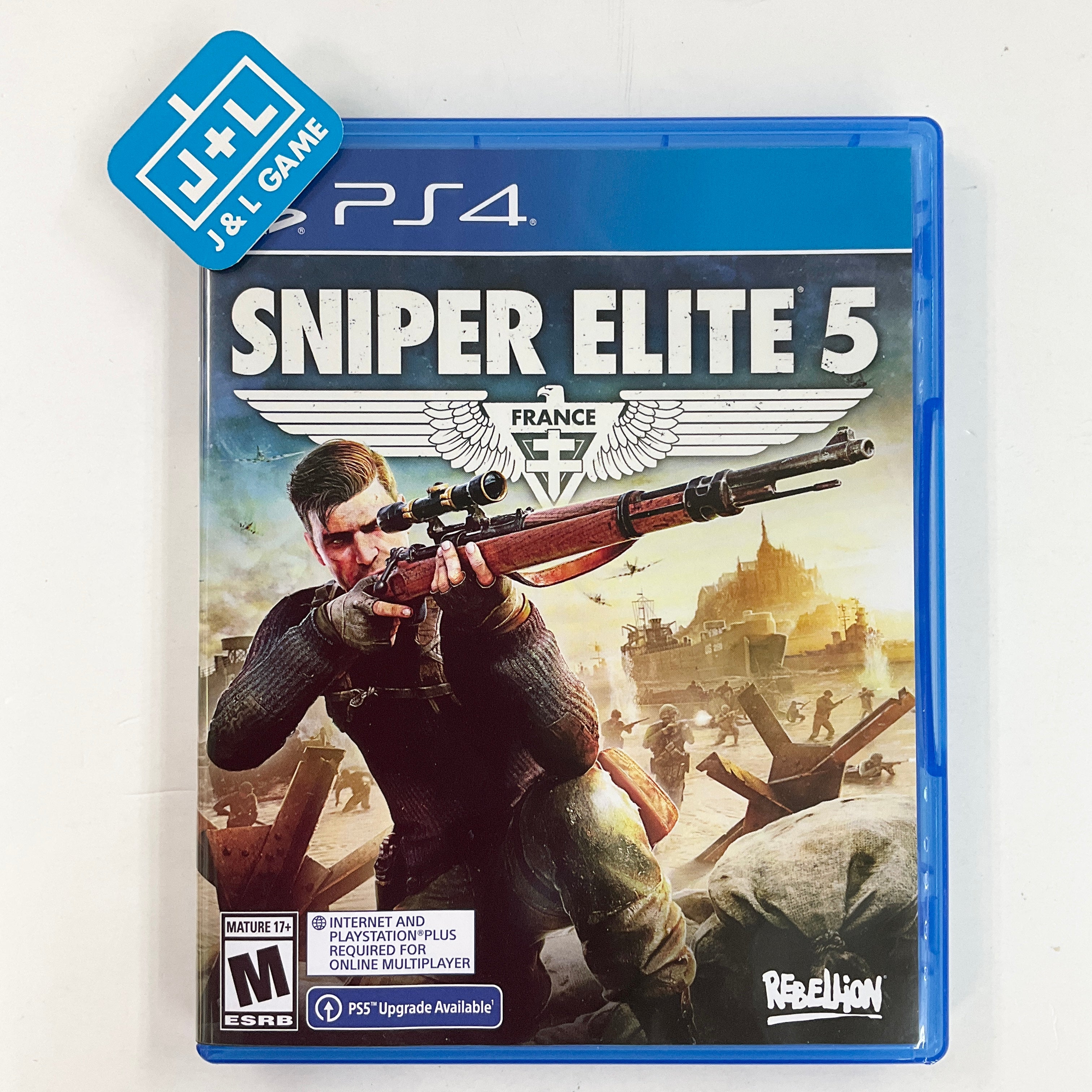 Sniper Elite 5 - (PS4) PlayStation 4 [UNBOXING] | J&L Game