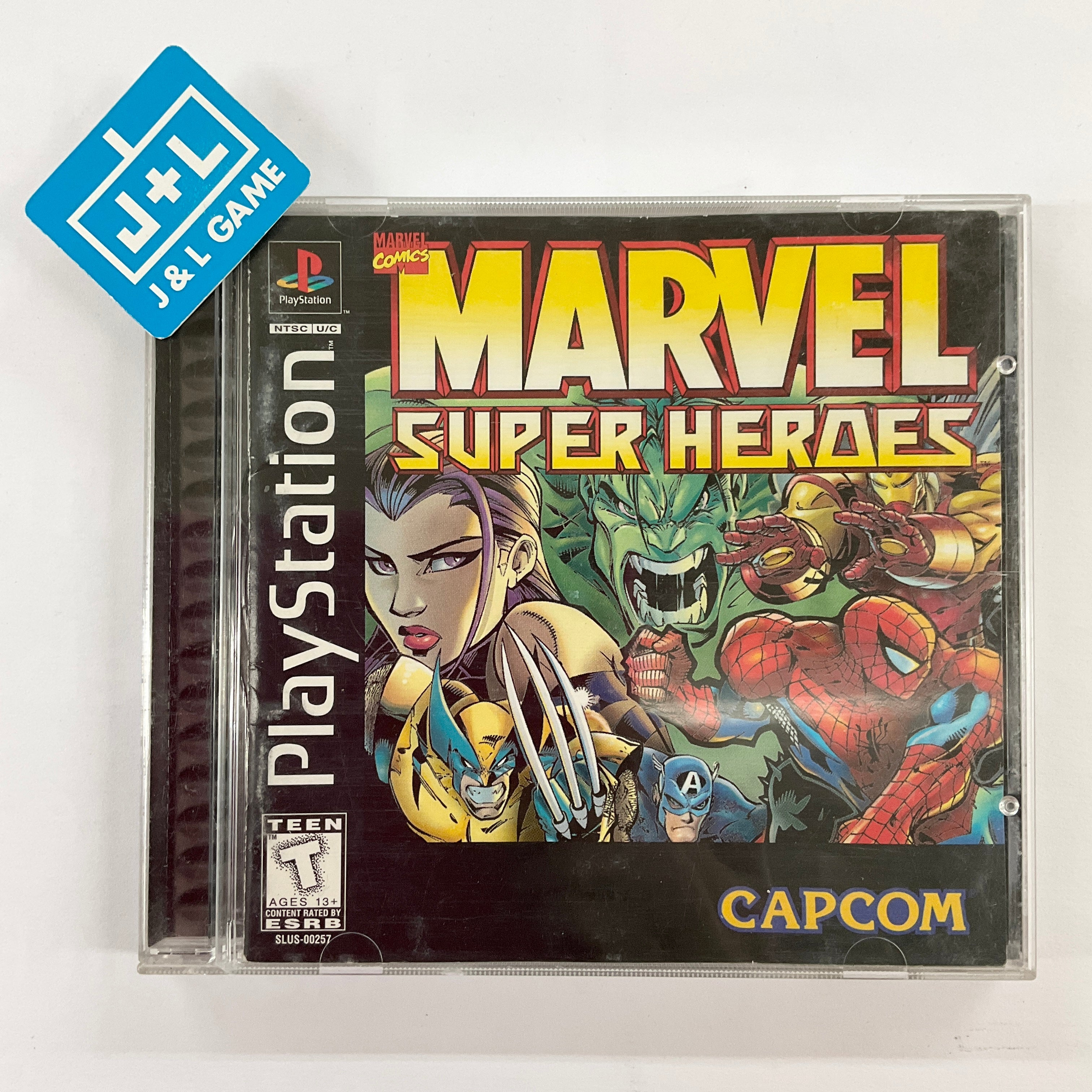 Top Marvel Super Heroes For Playstation 1