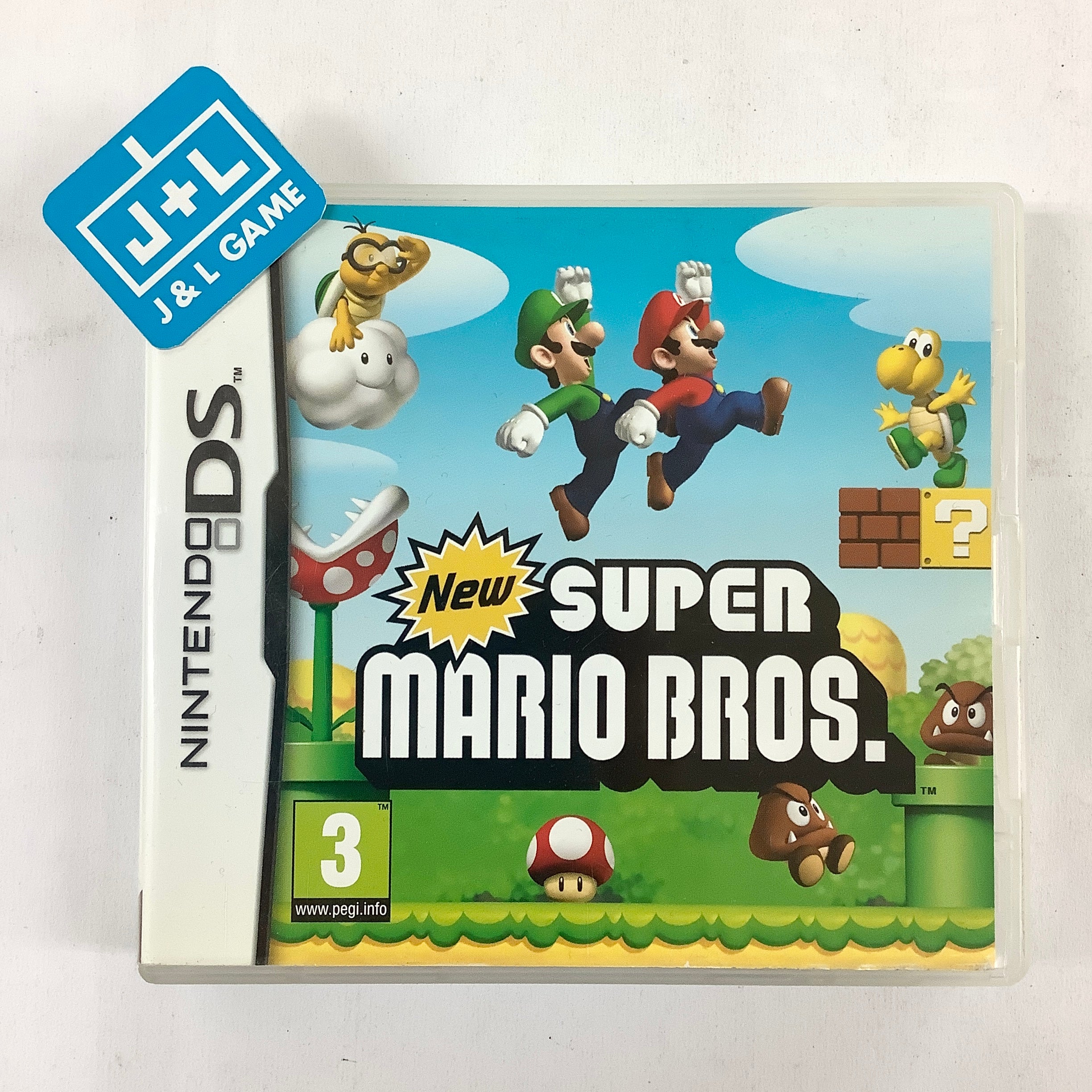 New Super Mario Bros. - (NDS) Nintendo DS [Pre-Owned] (European Import |  J&L Game