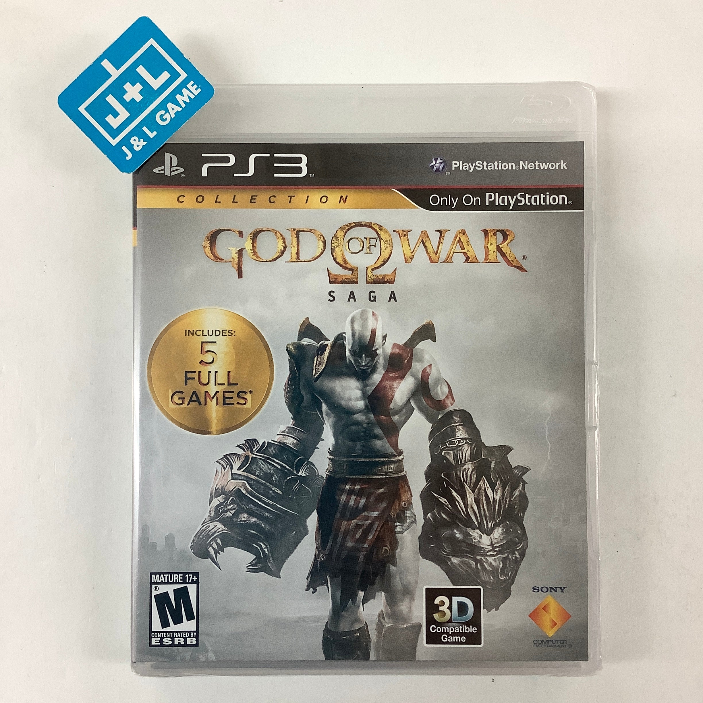 God of War Saga PS3 PlayStation 3 J L Game