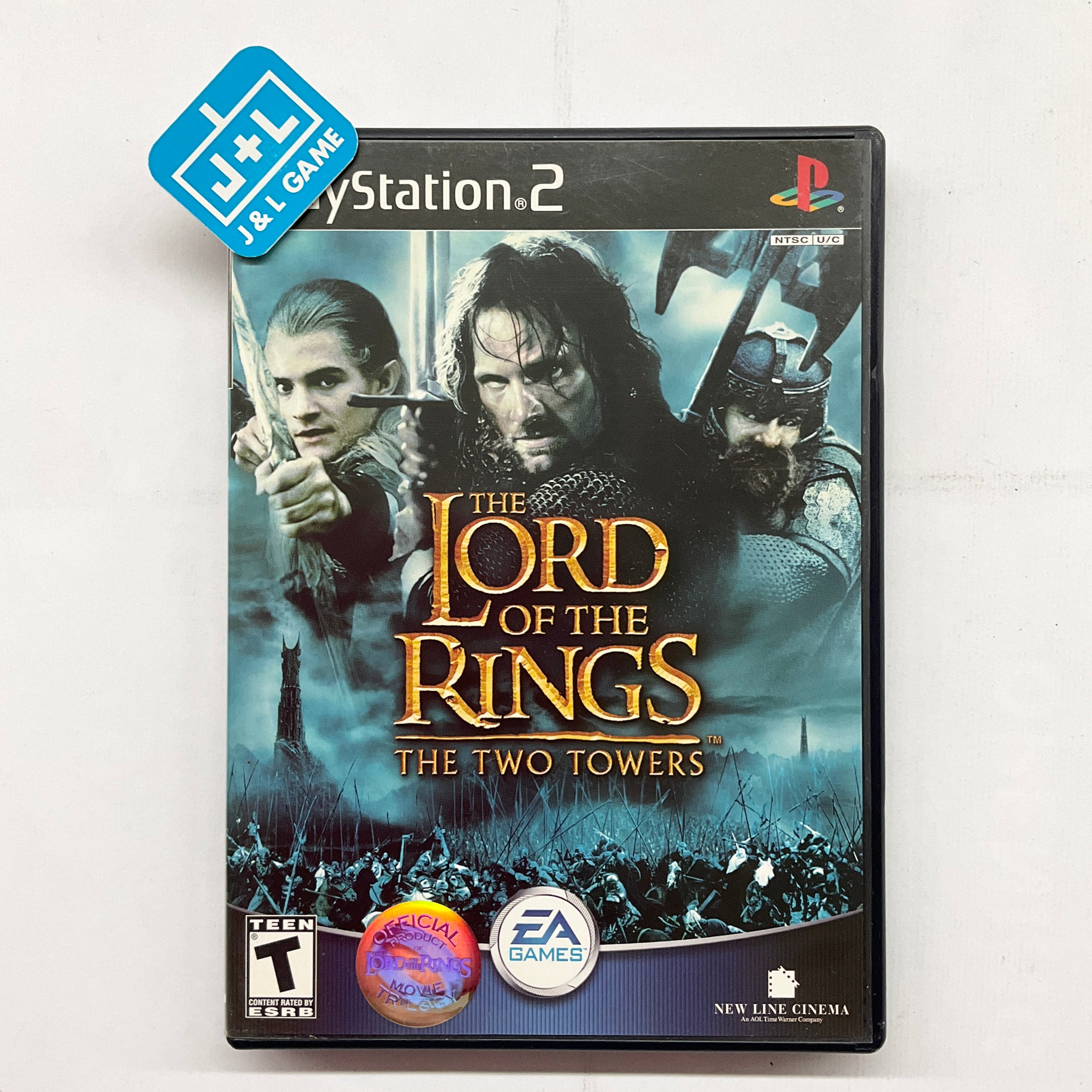 The Lord of the Rings: The Two Towers - (PS2) PlayStation 2 [Pre-Owned |  J&L Game