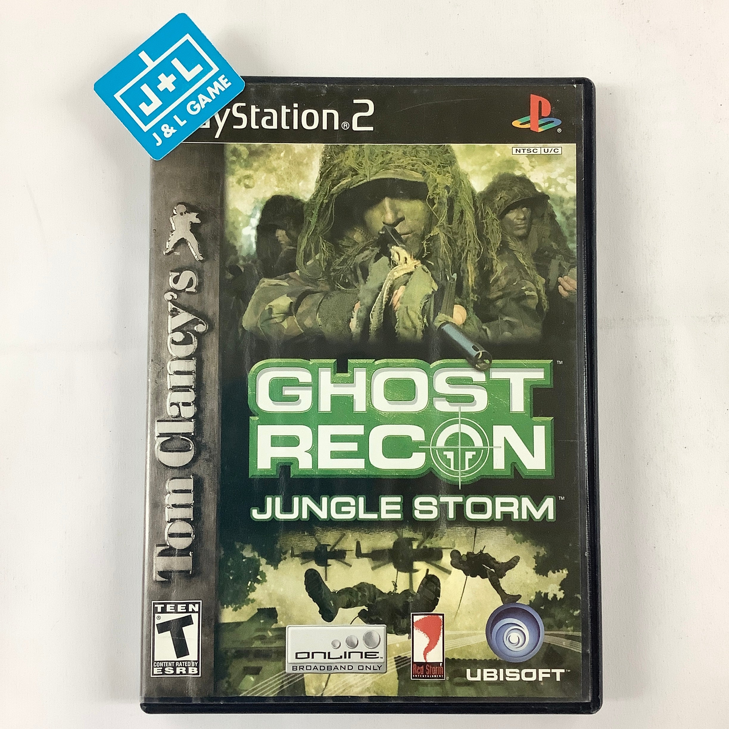 Tom Clancy's Ghost Recon: Jungle Storm - (PS2) PlayStation 2 [Pre-Owned]