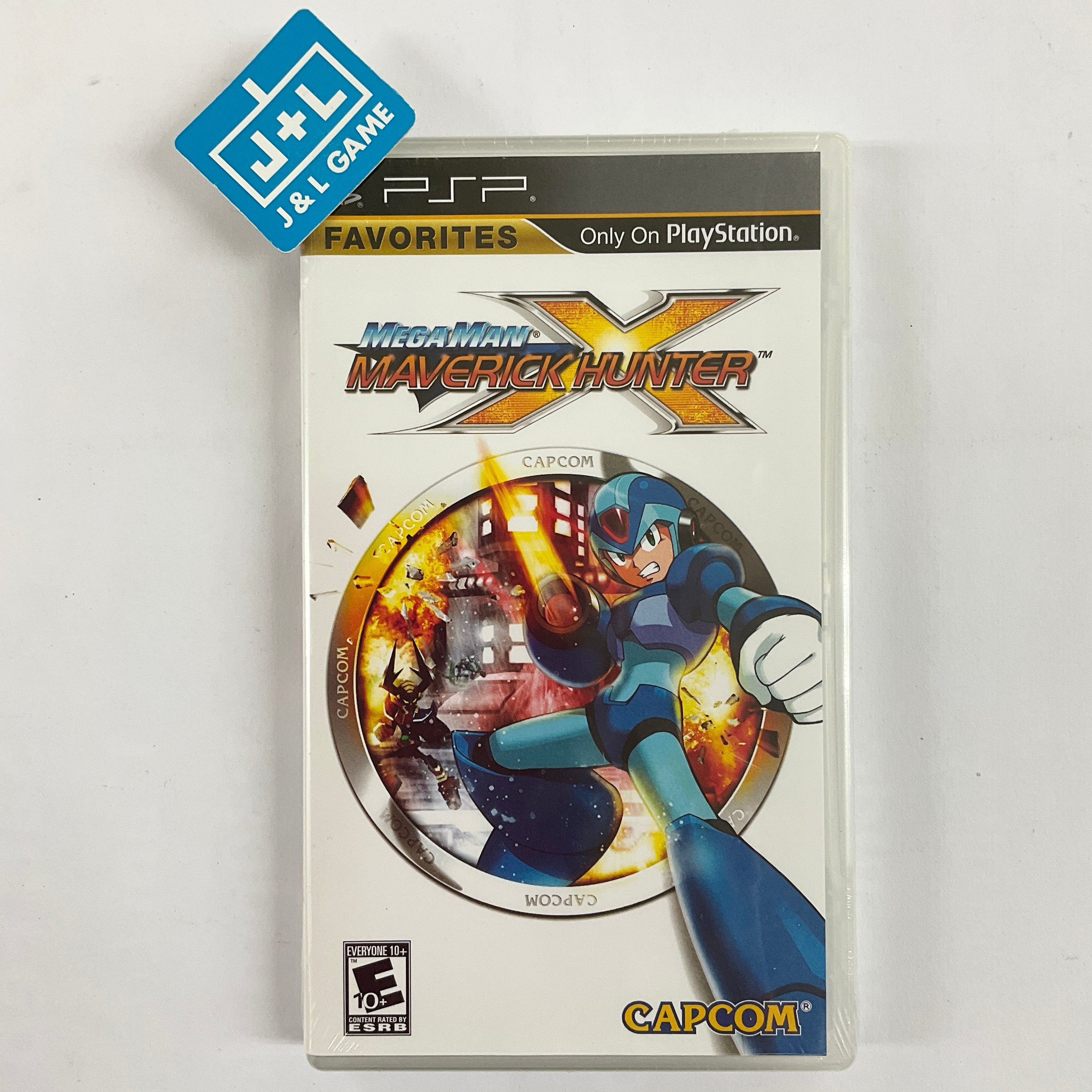 Mega Man Maverick Hunter X (Favorites) - (PSP) Playstation Portable | J&L  Game