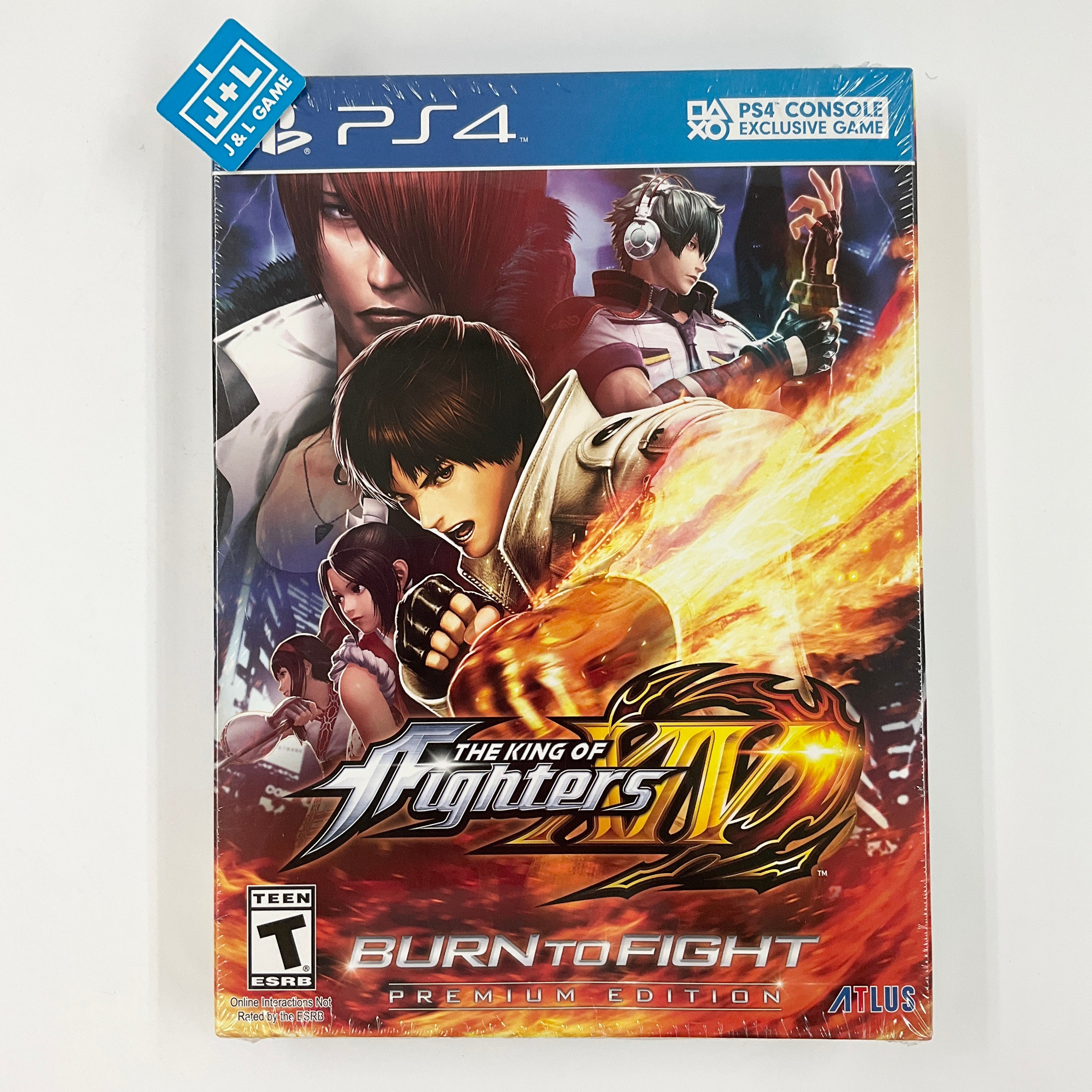 King of Fighters XIV Burn To Fight Premium Edition For Playstation 4 2024