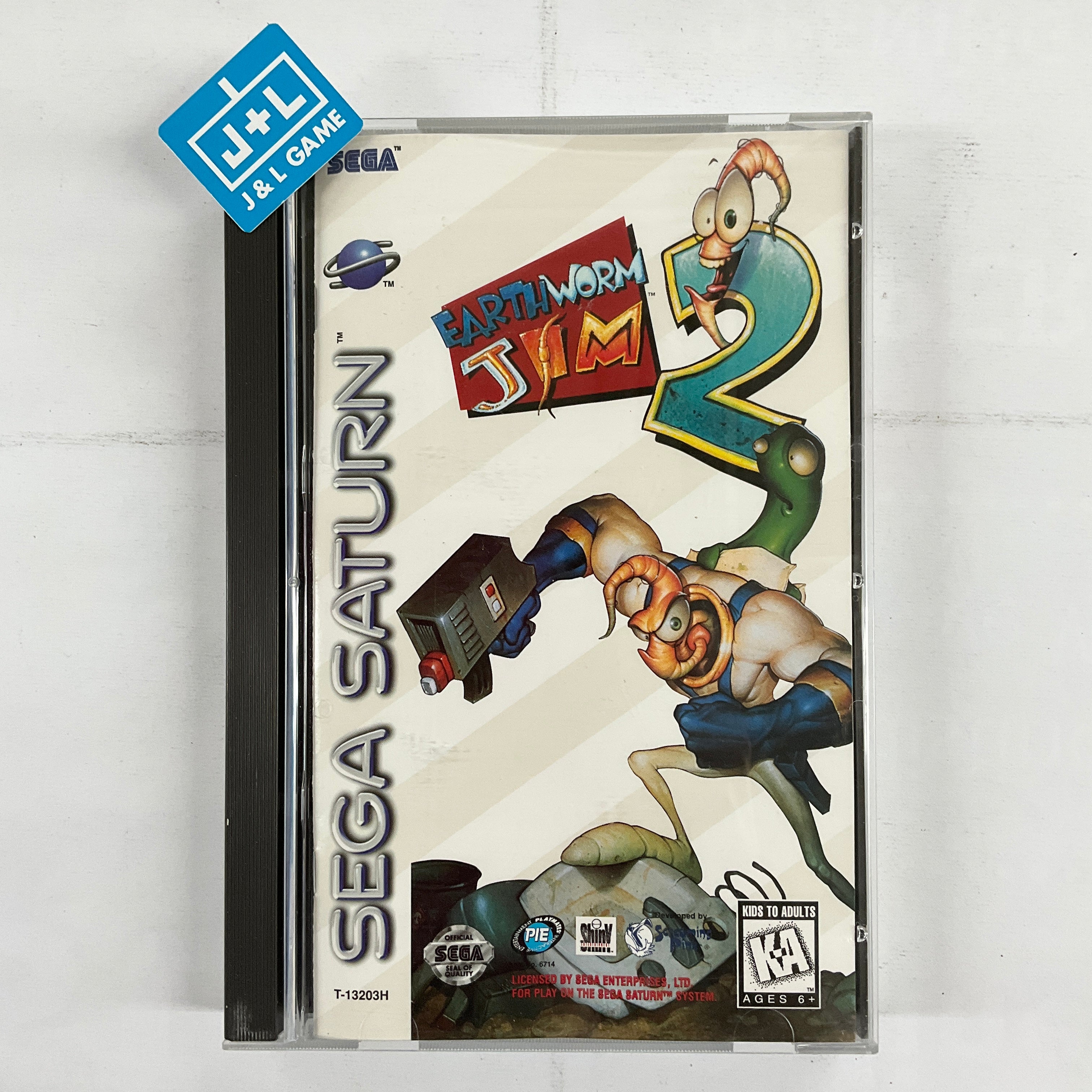 Earthworm Jim 2 for on sale Sega Saturn