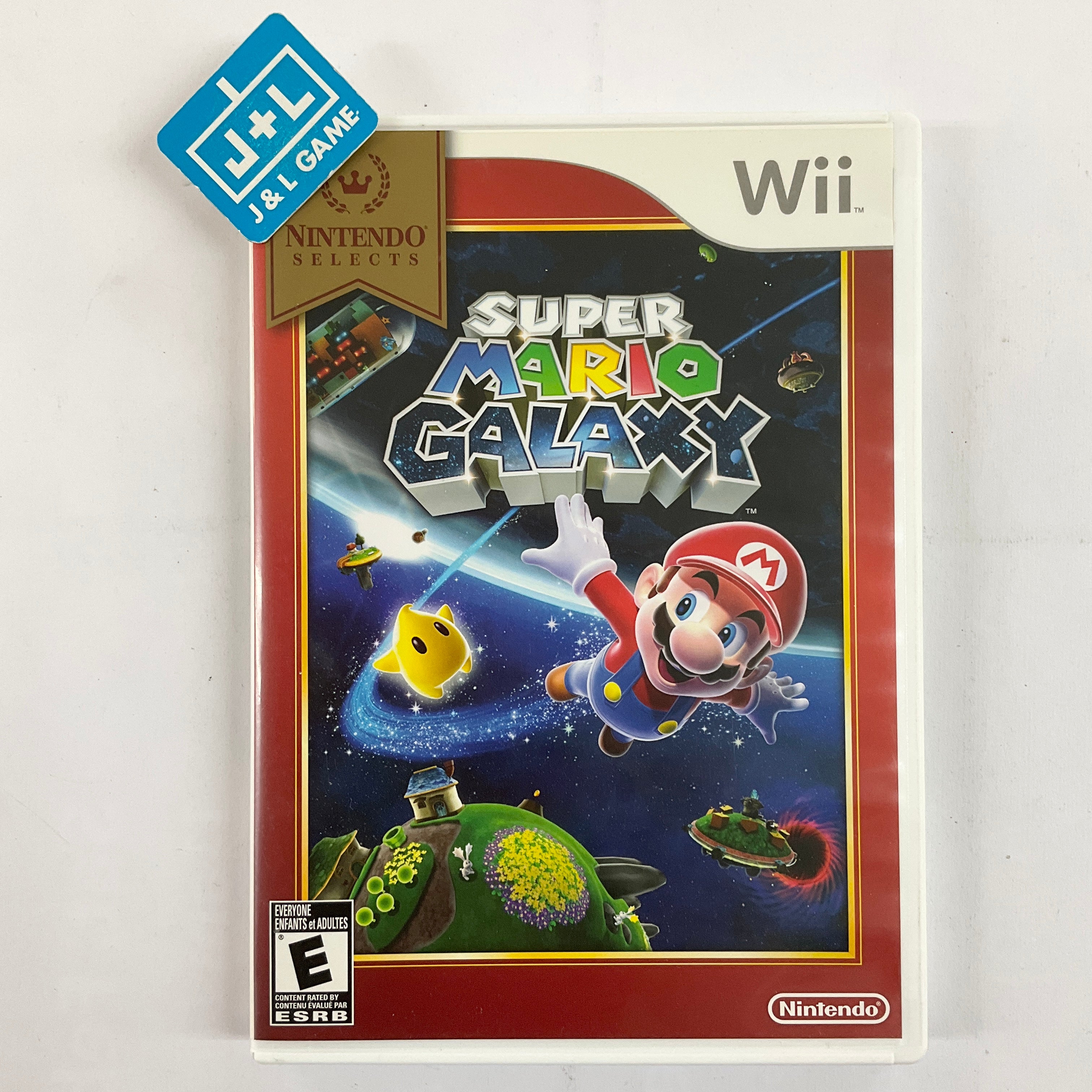 Super Mario Galaxy (Nintendo Selects) - Nintendo Wii [Pre-Owned] | J&L Game