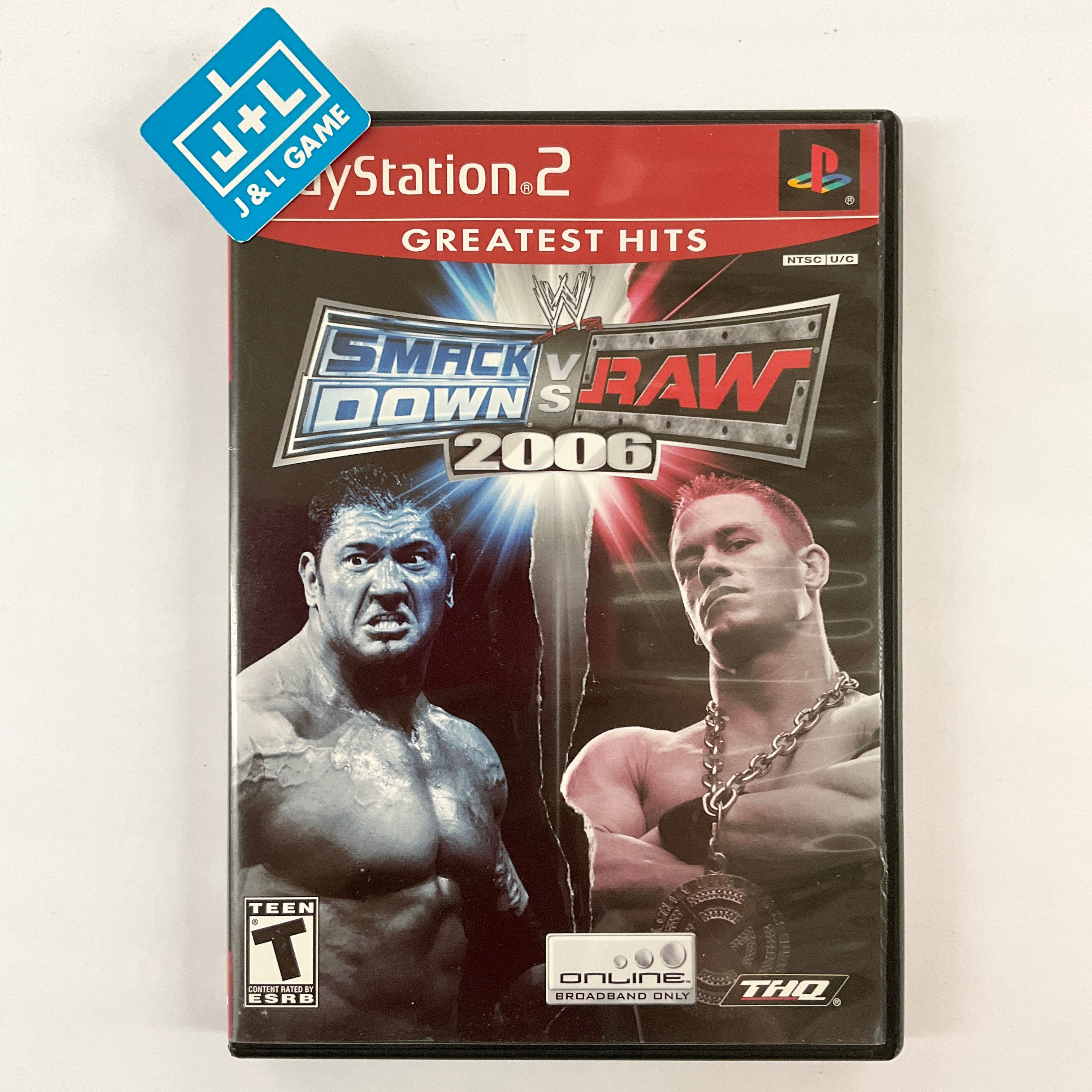 WWE Smackdown vs Raw 2006 (Greatest Hits) - (PS2) PlayStation 2 [Pre-O |  J&L Game