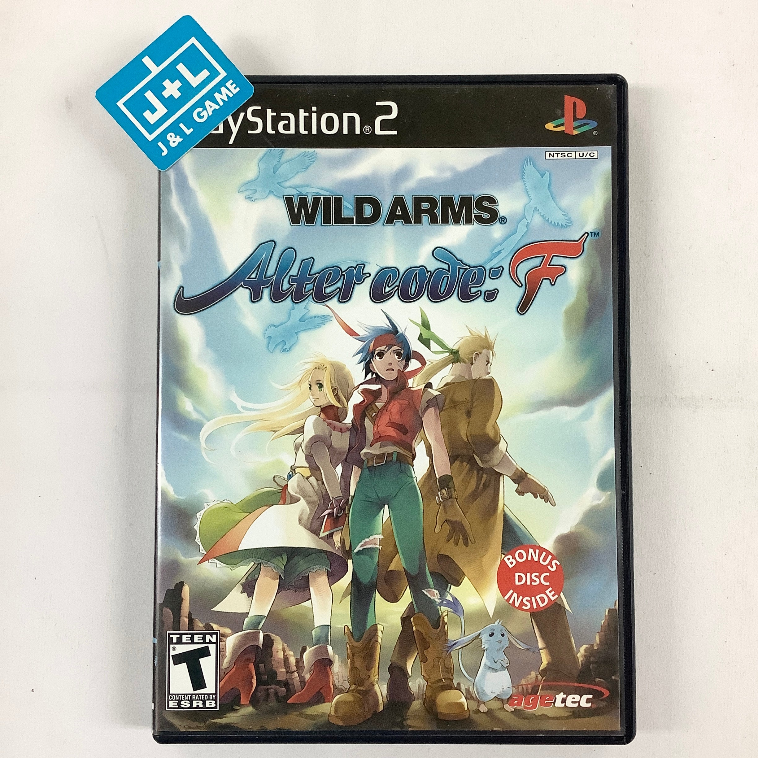 Wild Arms Alter Code: F - (PS2) PlayStation 2 [Pre-Owned] | J&L Game