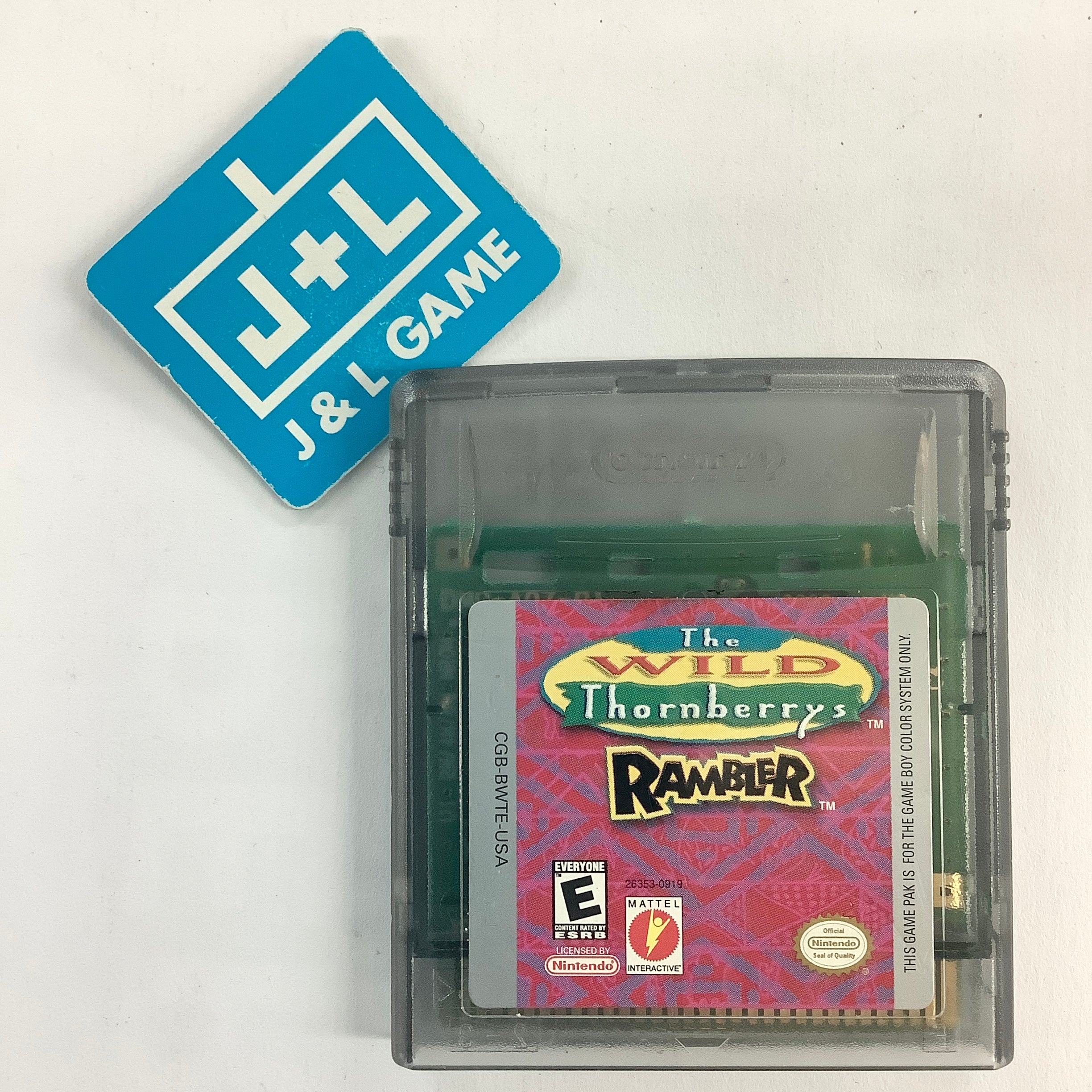 The Wild Thornberrys: Rambler - (GBC) Game Boy Color [Pre-Owned] | J&L Game