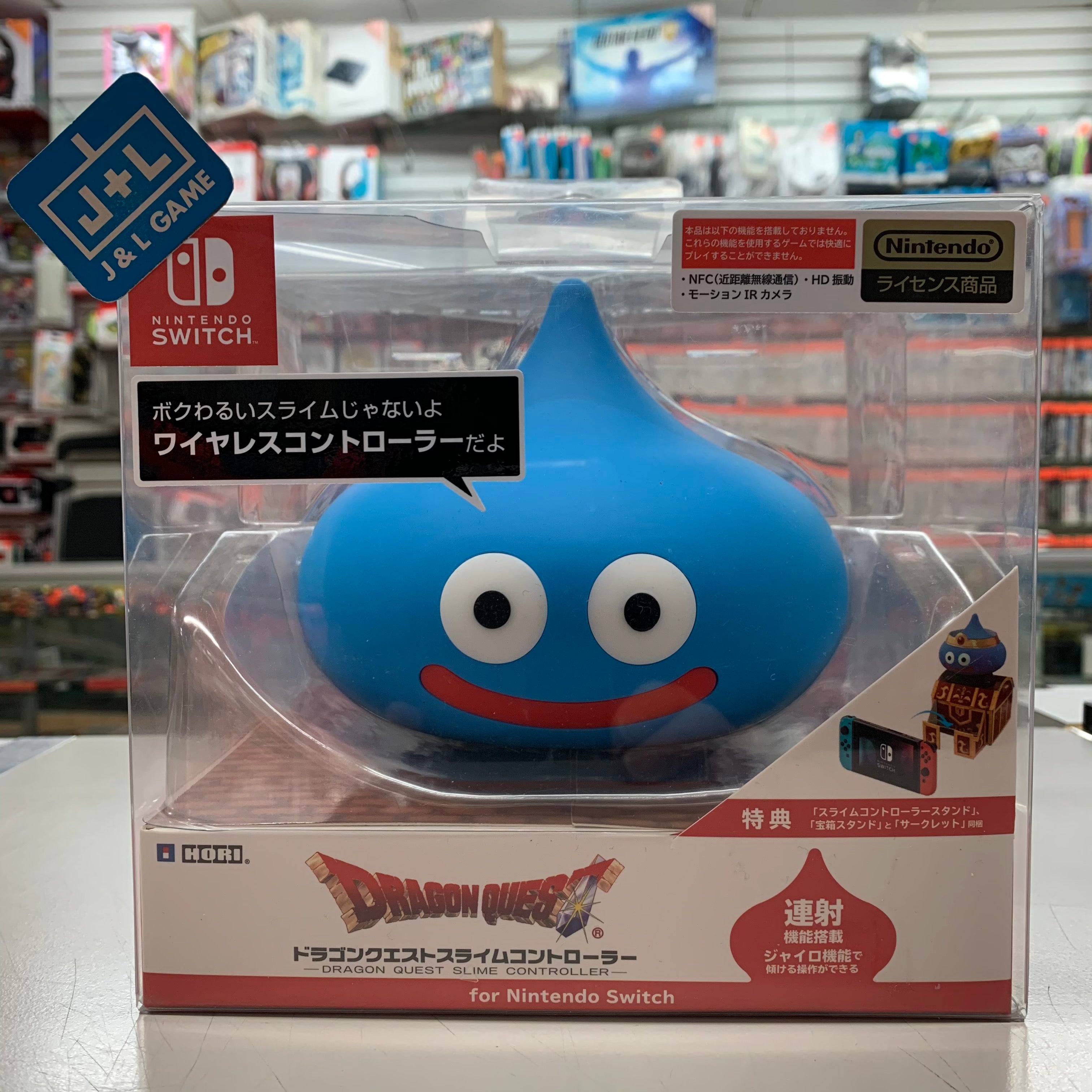 Popular Hori Nintendo Switch Wireless Controller - Dragon Quest