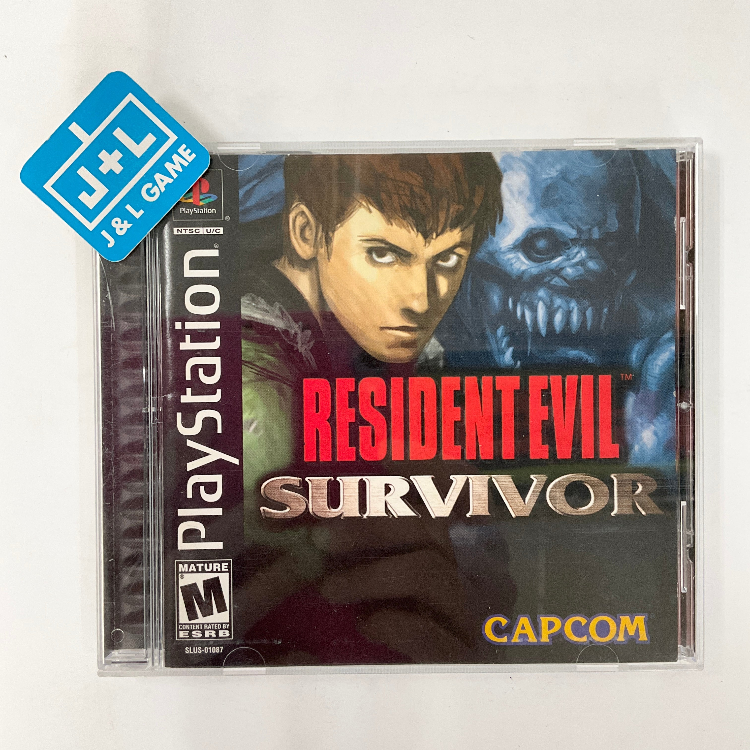 Resident Evil Survivor - (PS1) PlayStation 1 [Pre-Owned] | J&L Game