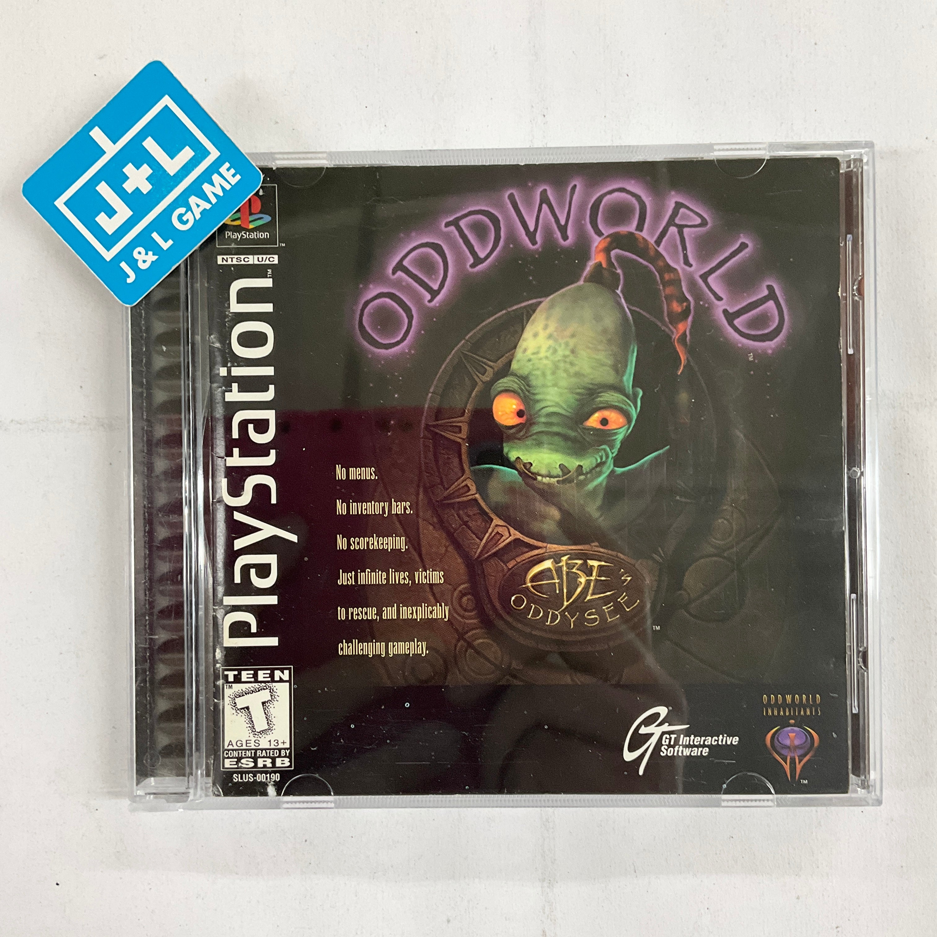 Oddworld: Abe s Oddysee (PS1) PlayStation 1 [Pre Owned]J&L Game -  normastore.ro