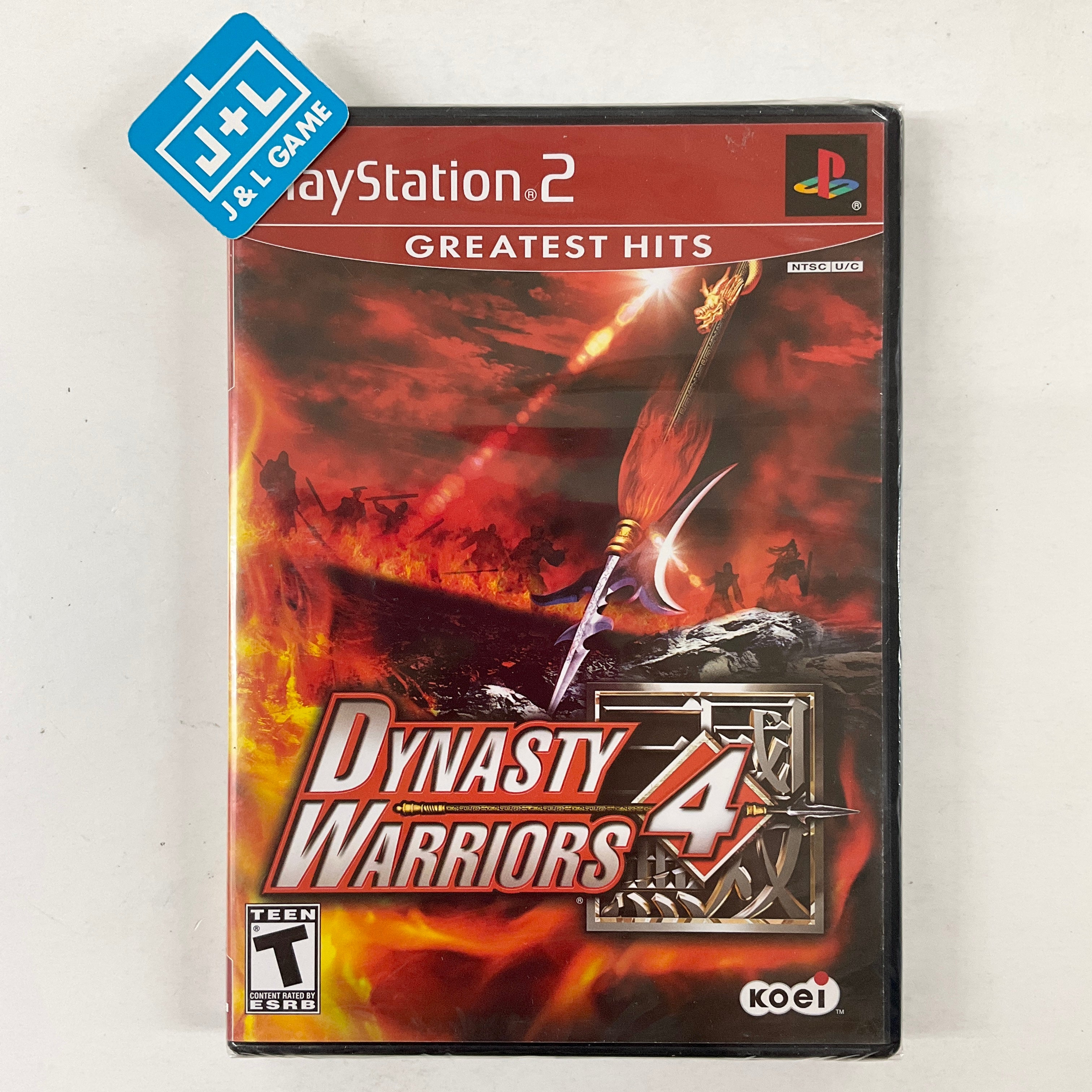 Dynasty Warriors 4 (Greatest Hits) - (PS2) PlayStation 2 | J&L Game