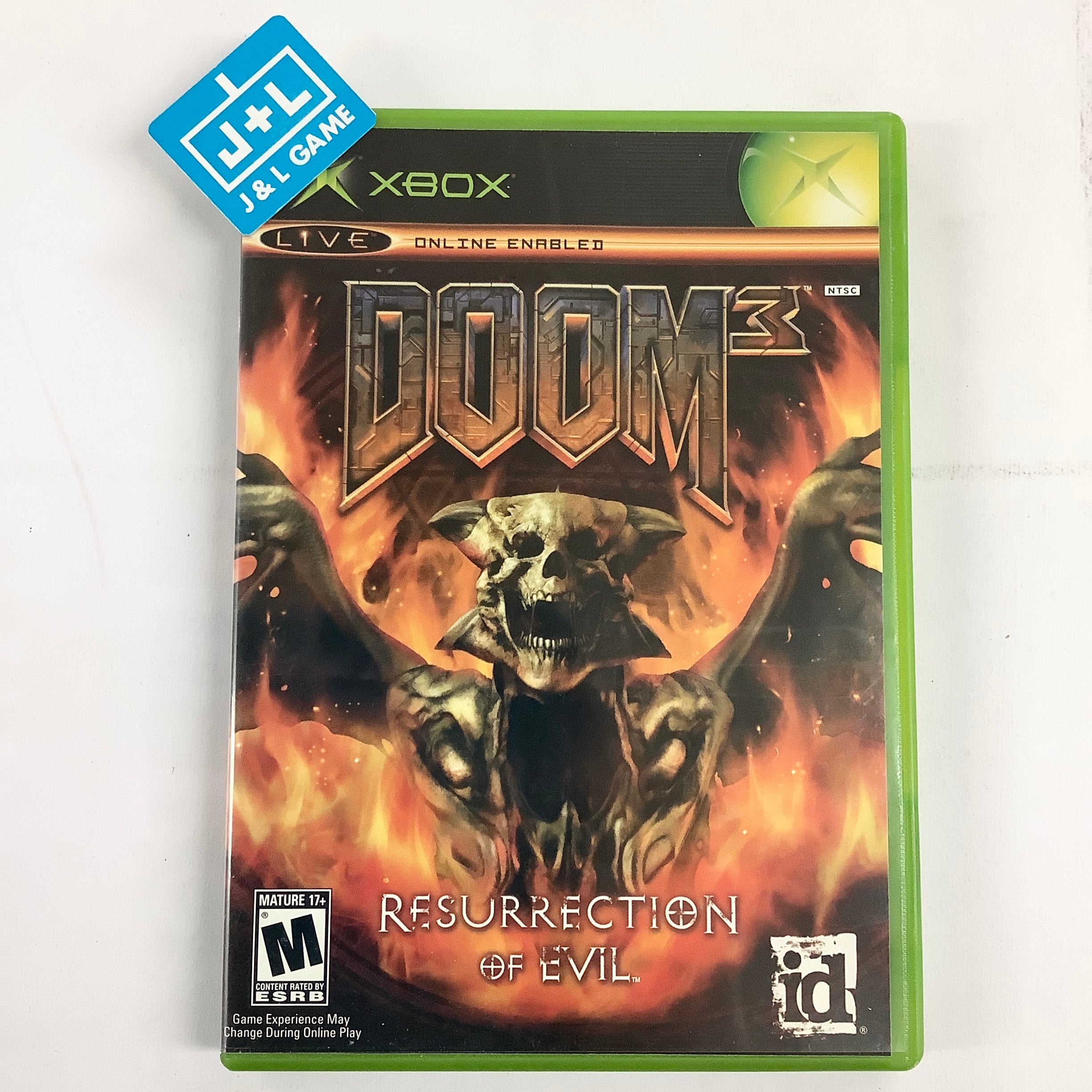 Doom 3: Resurrection of Evil - (XB) Xbox [Pre-Owned] | J&L Game