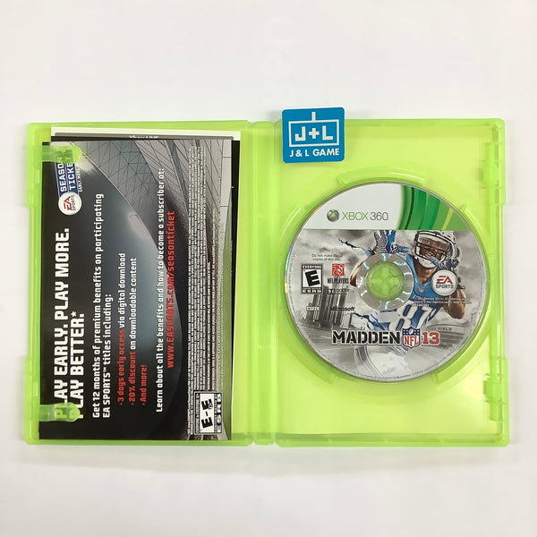 Madden NFL 13 - Xbox 360 [Pre-Owned] – J&L Video Games New York City