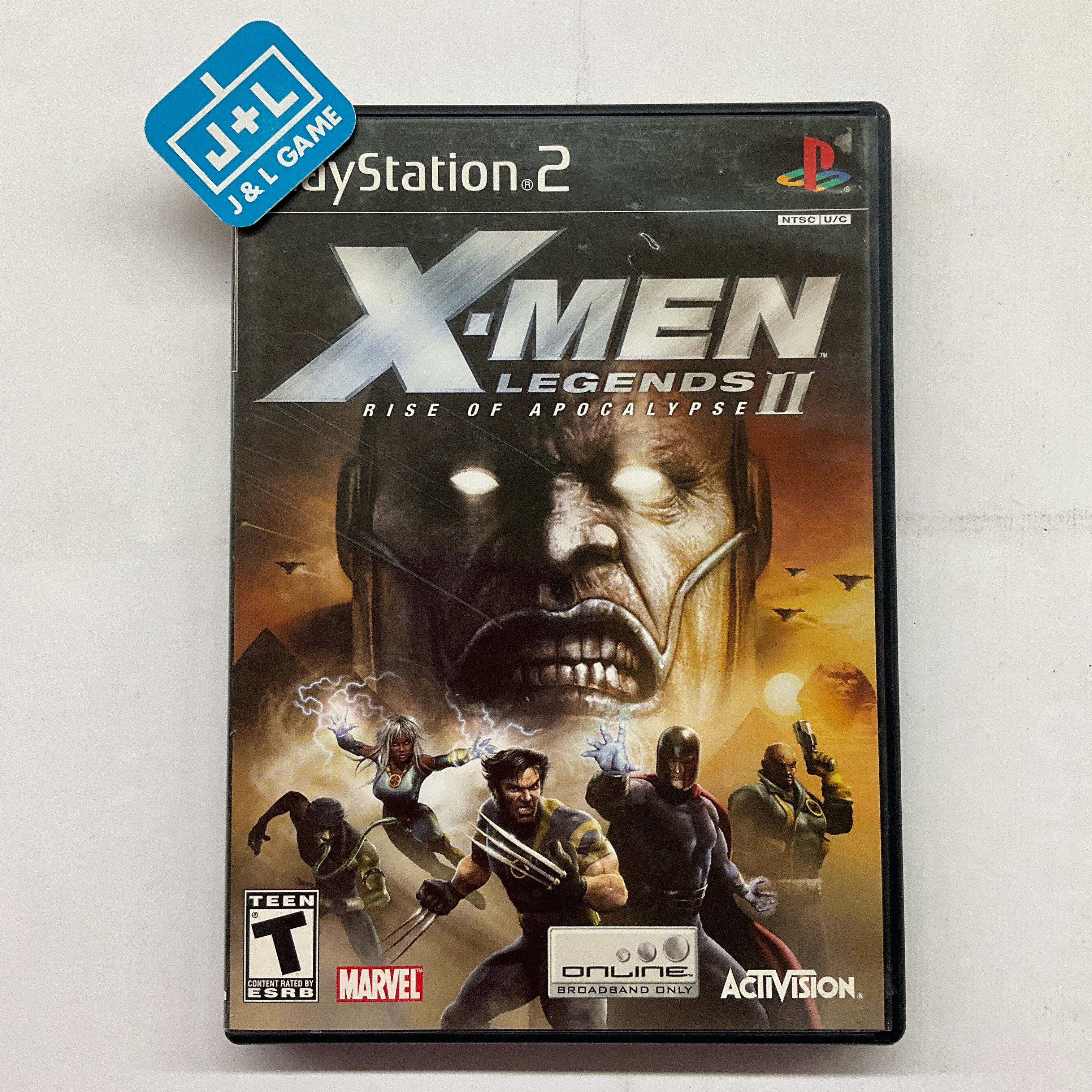 X-Men Legends II: Rise of Apocalypse - (PS2) PlayStation 2 [Pre-Owned] |  J&L Game