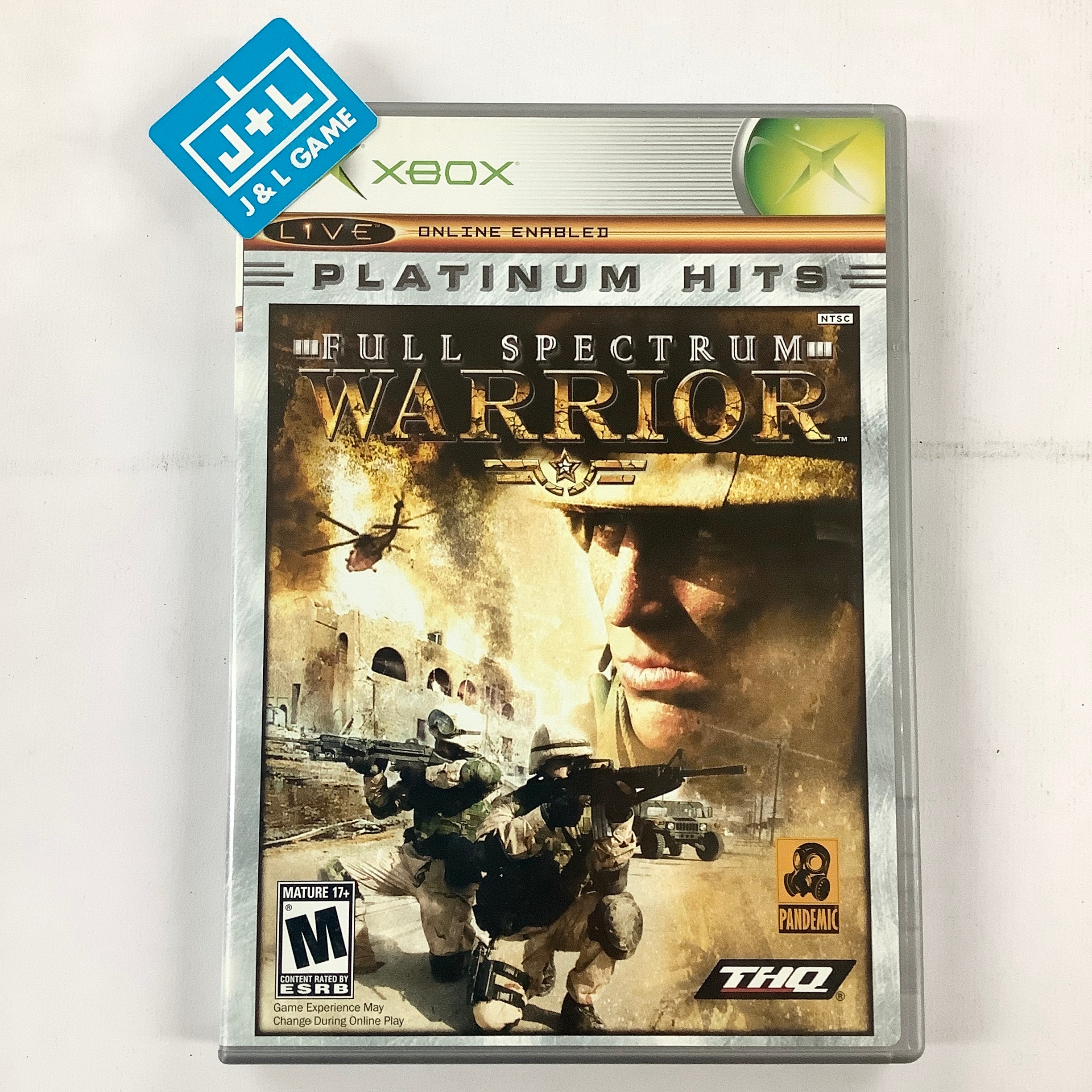 Full Spectrum Warrior (Platinum Hits) - (XB) Xbox [Pre-Owned] | J&L Game