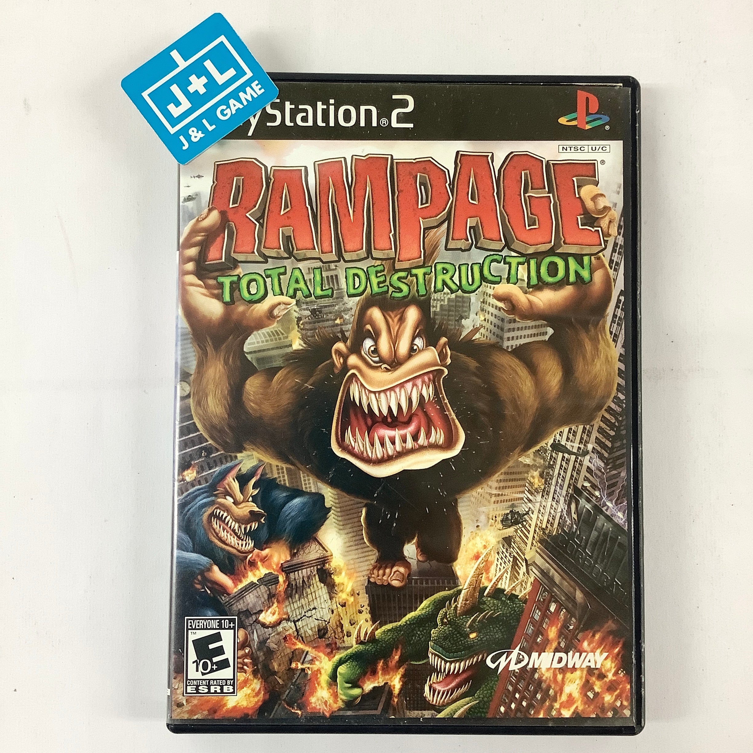 Rampage shop game ps2