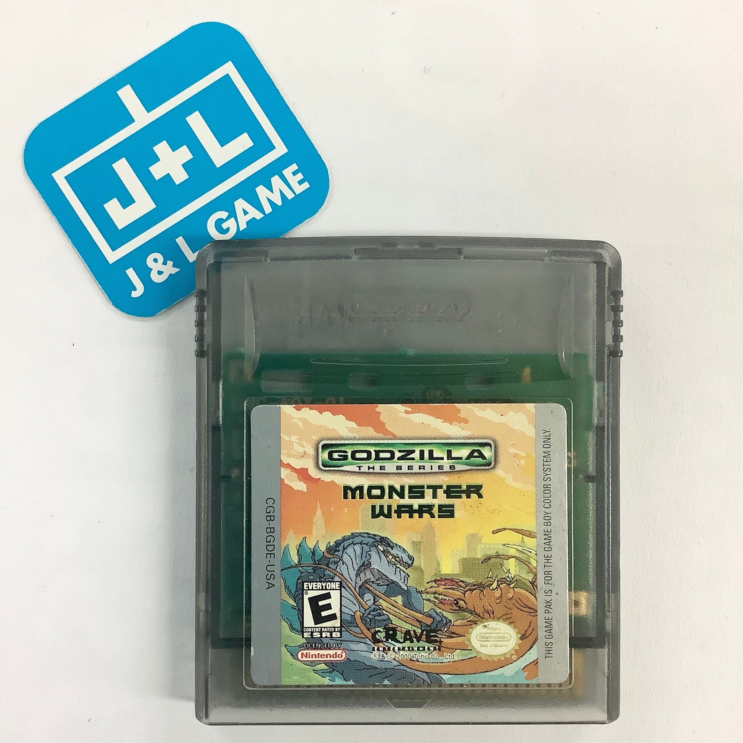 Godzilla the Series: Monster Wars - (GBC) Game Boy Color [Pre-Owned] | J&L  Game