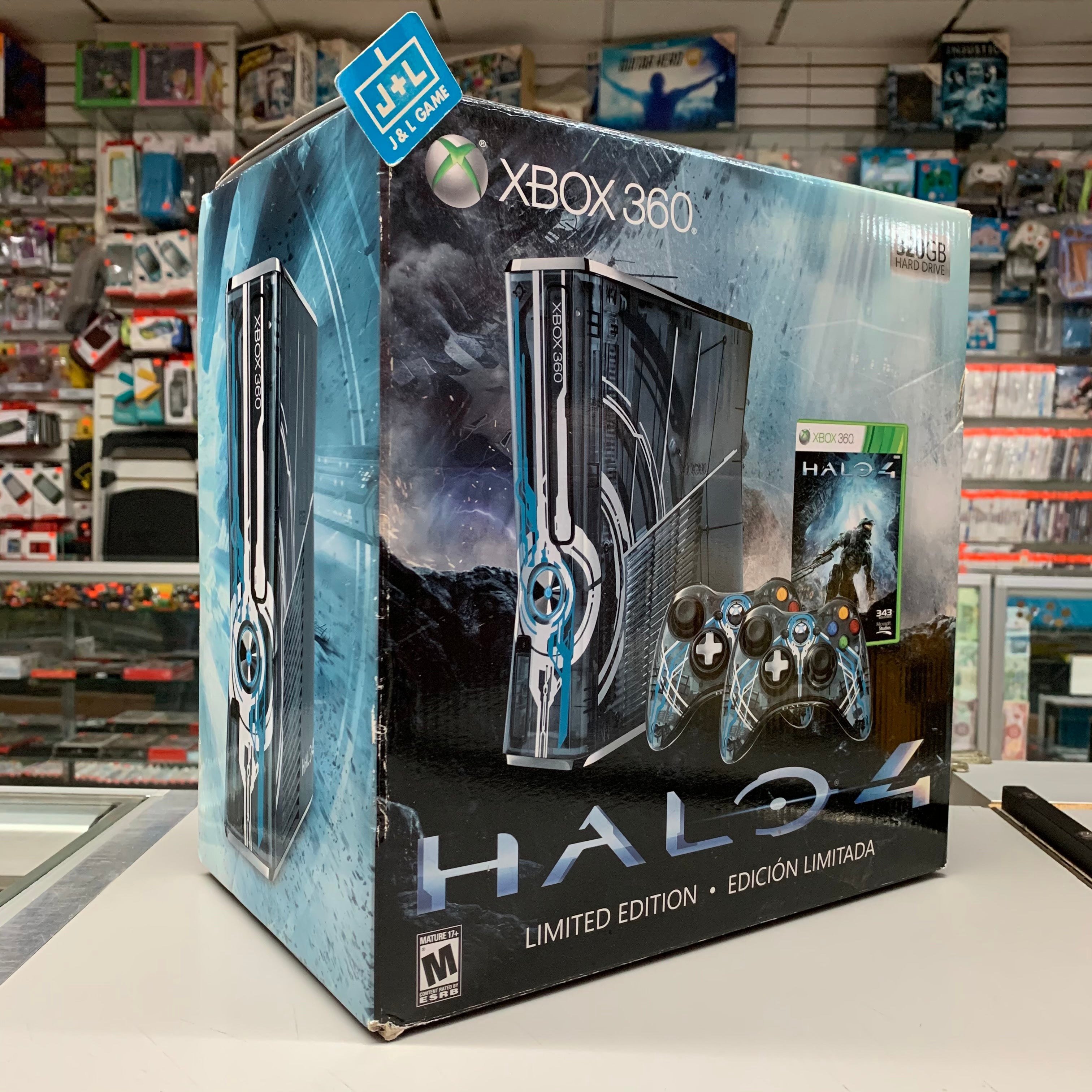 Microsoft Xbox 360 Limited Edition Halo 4 Bundle - Xbox 360
