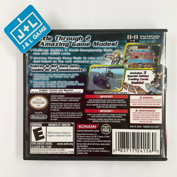 Yu-Gi-Oh! 5D's Stardust Accelerator Nintendo DS Game 