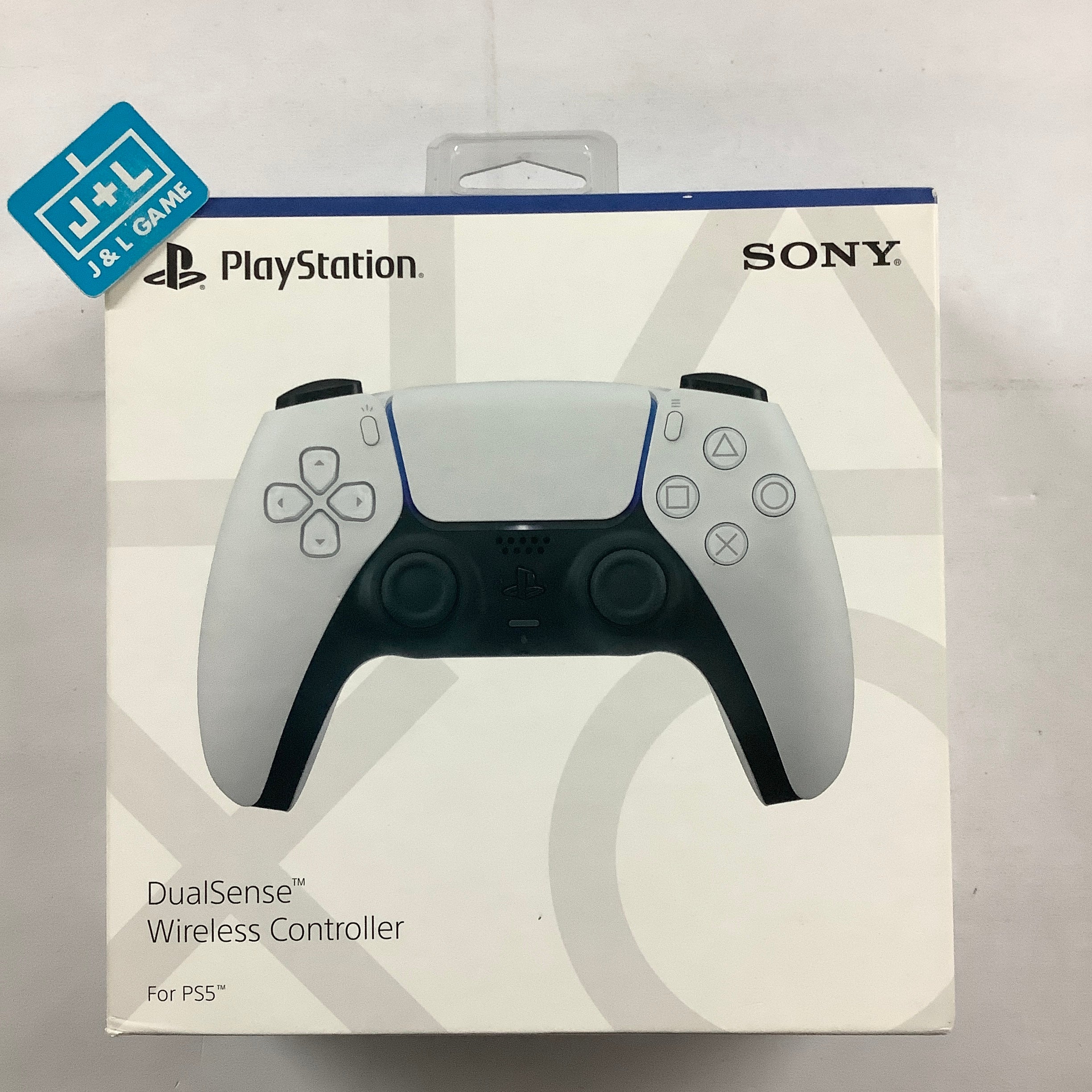 SONY PlayStation 5 DualSense Wireless Controller (White) - (PS5 