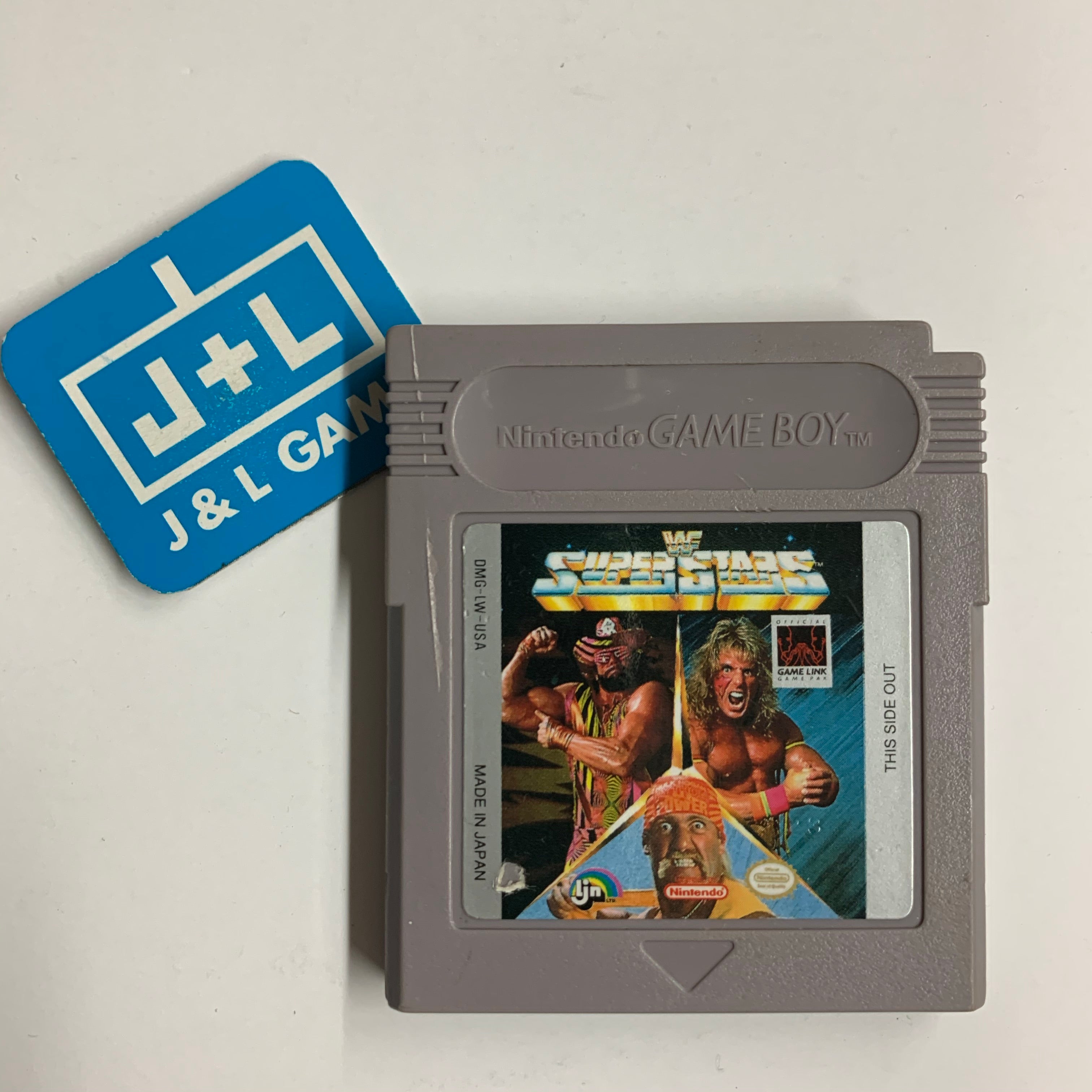 CLEAN WWF Superstars Nintendo Game online Boy COMPLETE Game Cartridge Box Manual Tested