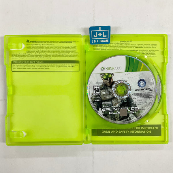 Tom Clancy's Splinter Cell: Blacklist - Xbox 360 [Pre-Owned] – J&L Video  Games New York City