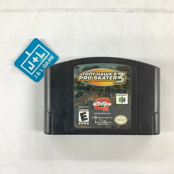 Tony Hawk's Pro Skater 3 (Nintendo 64, 2002) for sale online