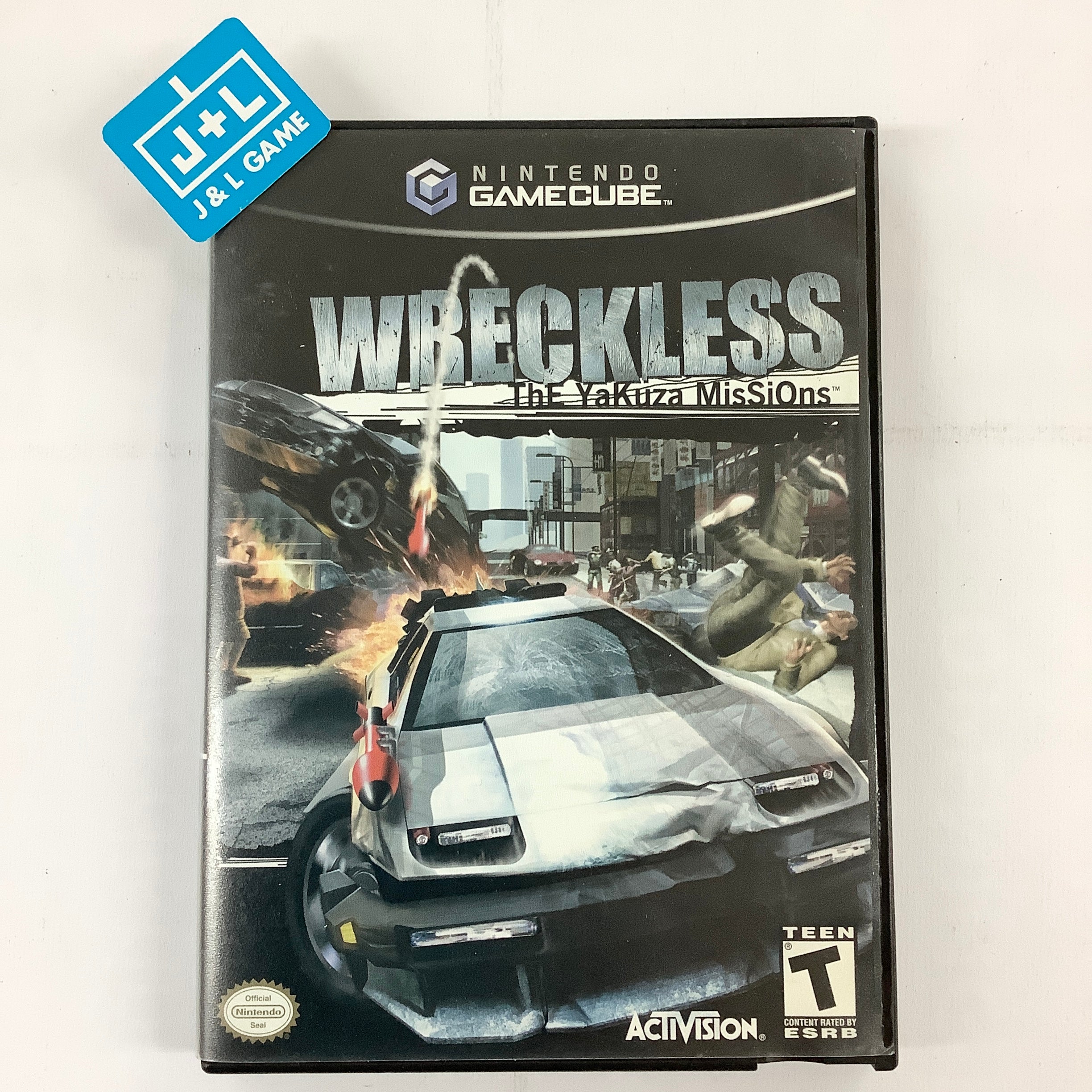 Wreckless Yakuza Missions buy for Nintendo GameCube