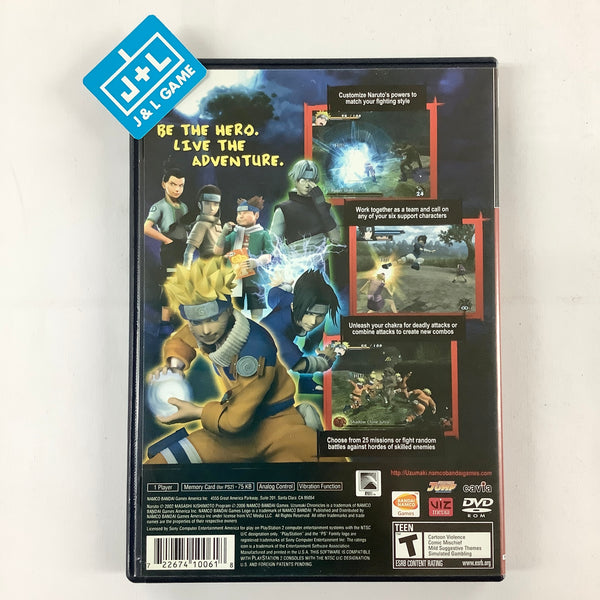 Naruto: Uzumaki Ninden - (PS2) PlayStation 2 [Pre-Owned] (Japanese