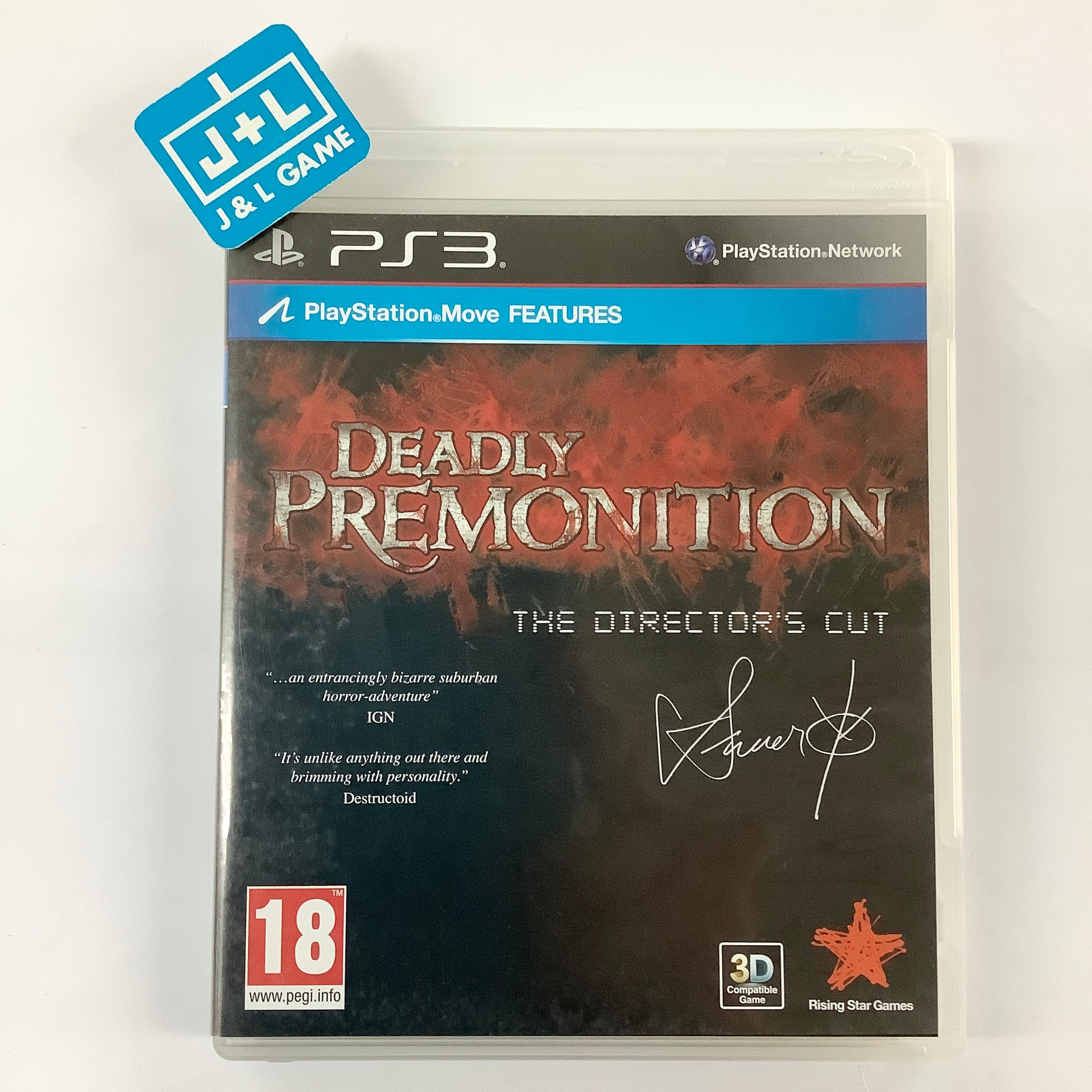 Deadly Premonition: The Director's Cut - (PS3) PlayStation 3 [Pre-Owned]  (European Import)