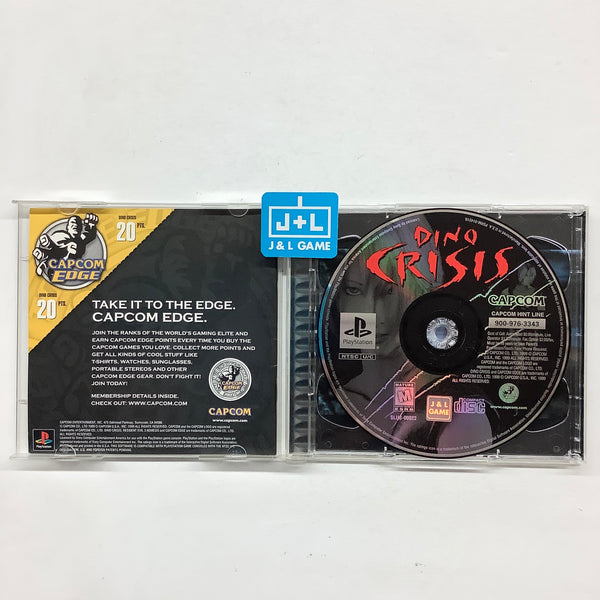 Dino Crisis Demo Disk (from Resident Evil 3) PlayStation PS1 Game Disc  Only!