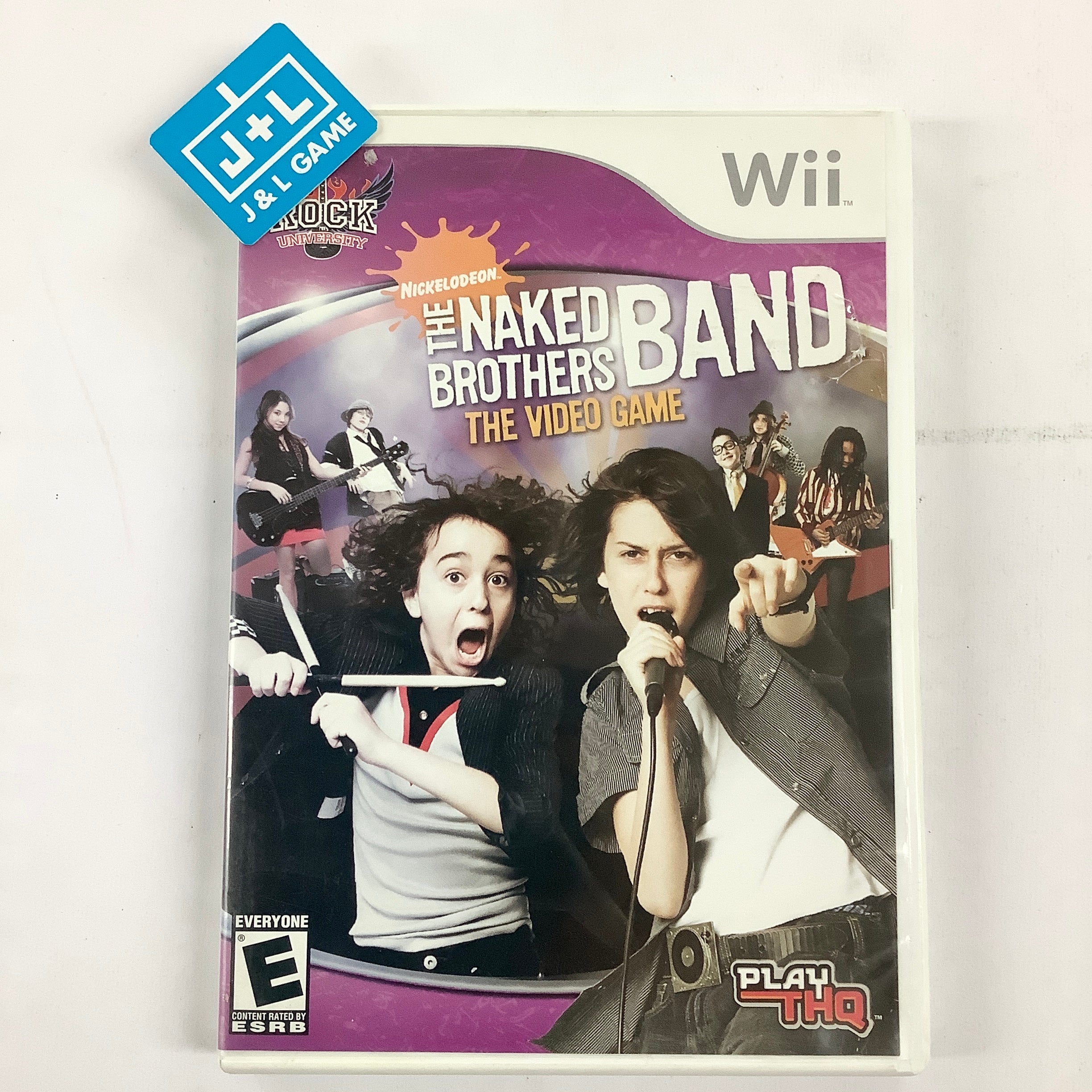 The Naked Brothers Band: The Video Game - Nintendo Wii [Pre-Owned] | J&L  Game